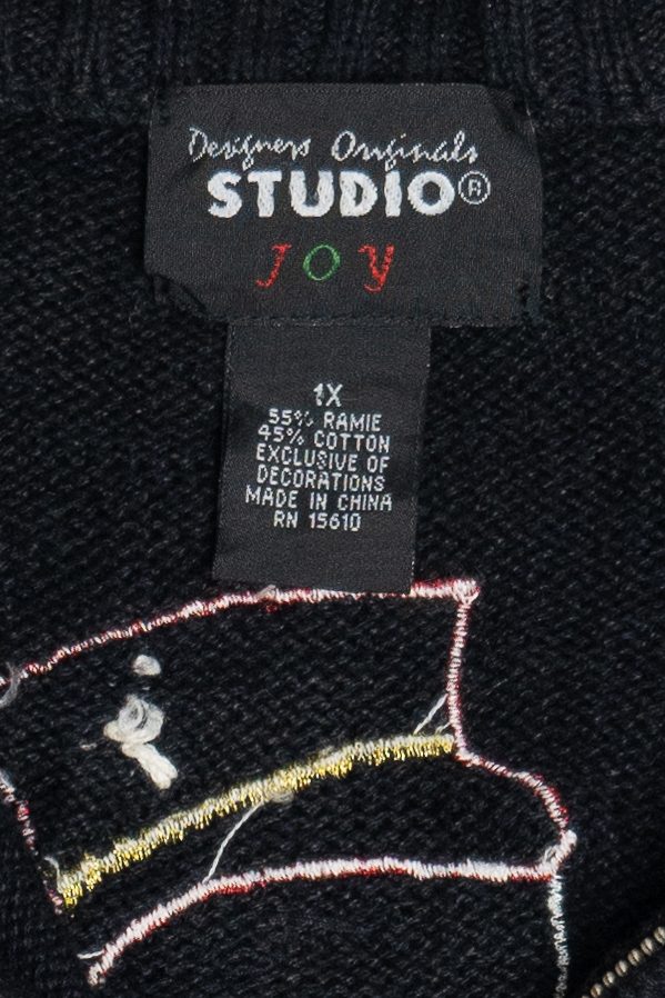 Vintage Designers Originals Studio Snowmen Pile Ugly Christmas Vest (1990s)