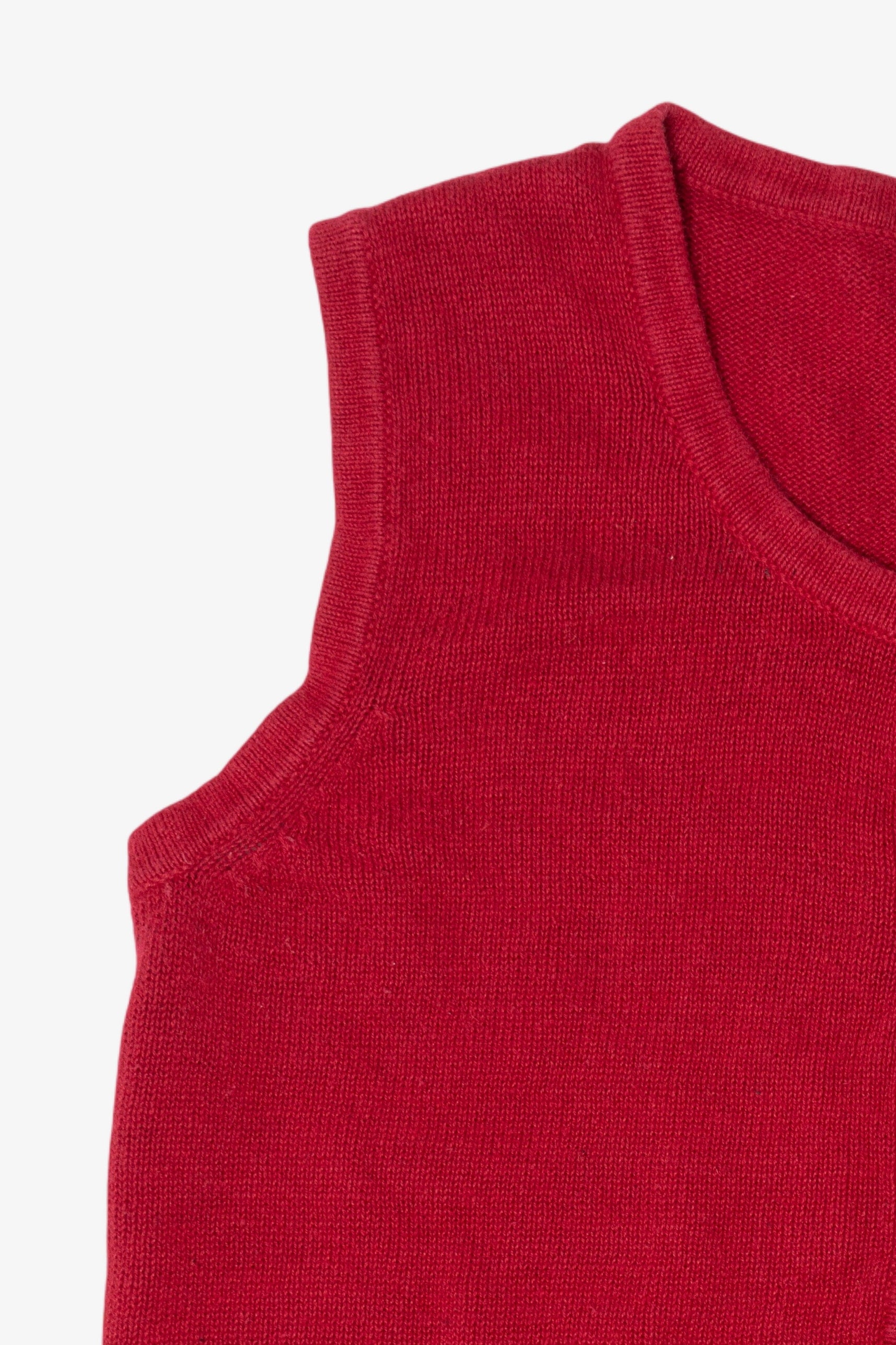 Vintage Red Snowmen Ugly Christmas Vest (2000s)