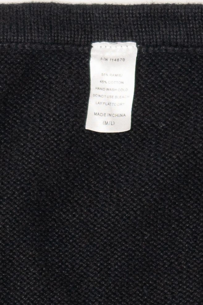 Vintage Black Christmas Vest (2000s)