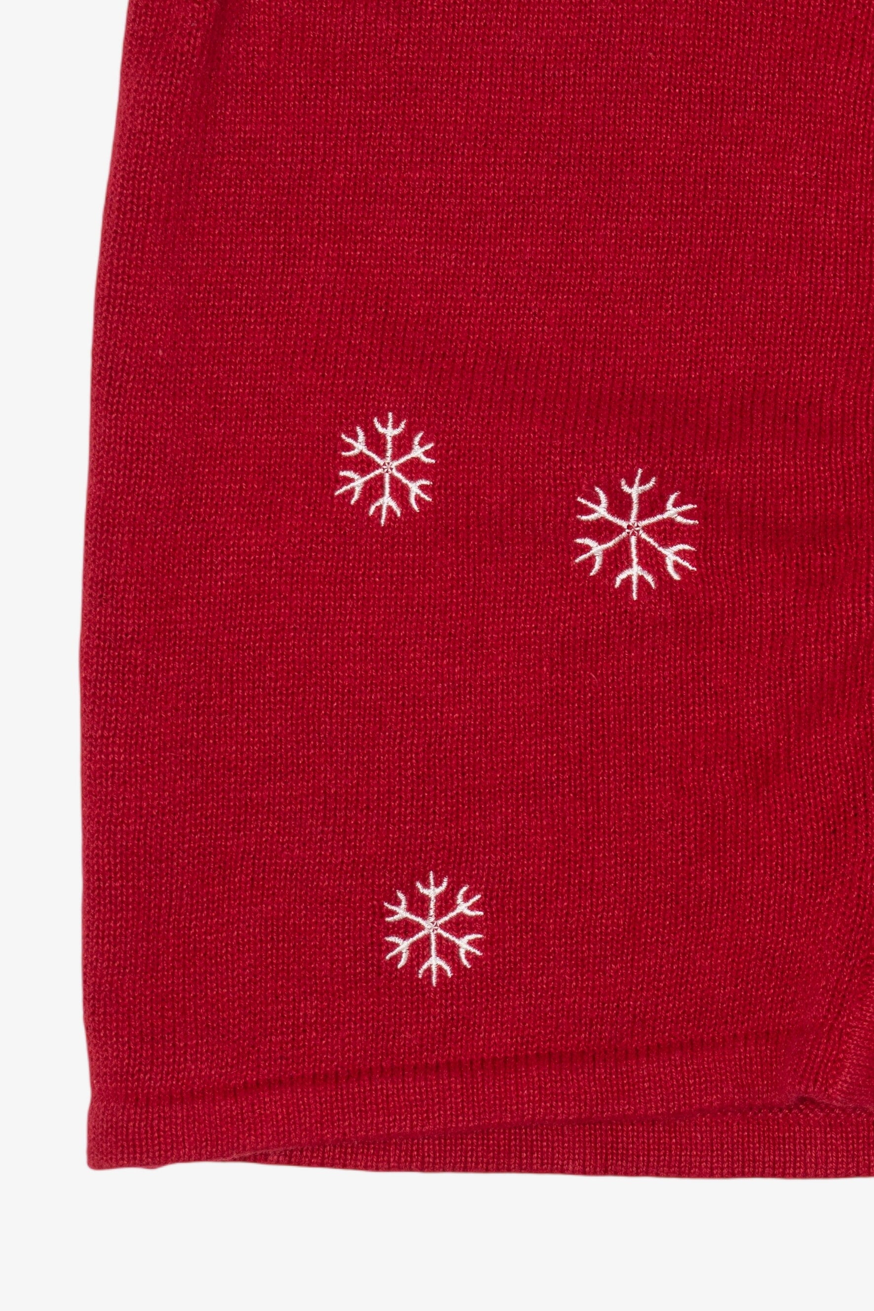 Vintage Red Snowmen Ugly Christmas Vest (2000s)