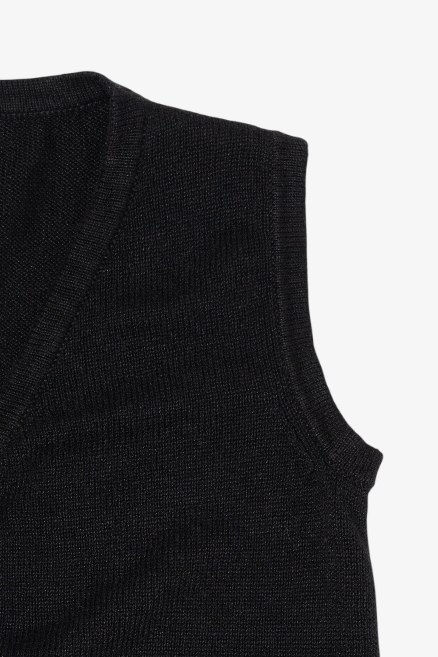 Vintage Black Ugly Christmas Vest