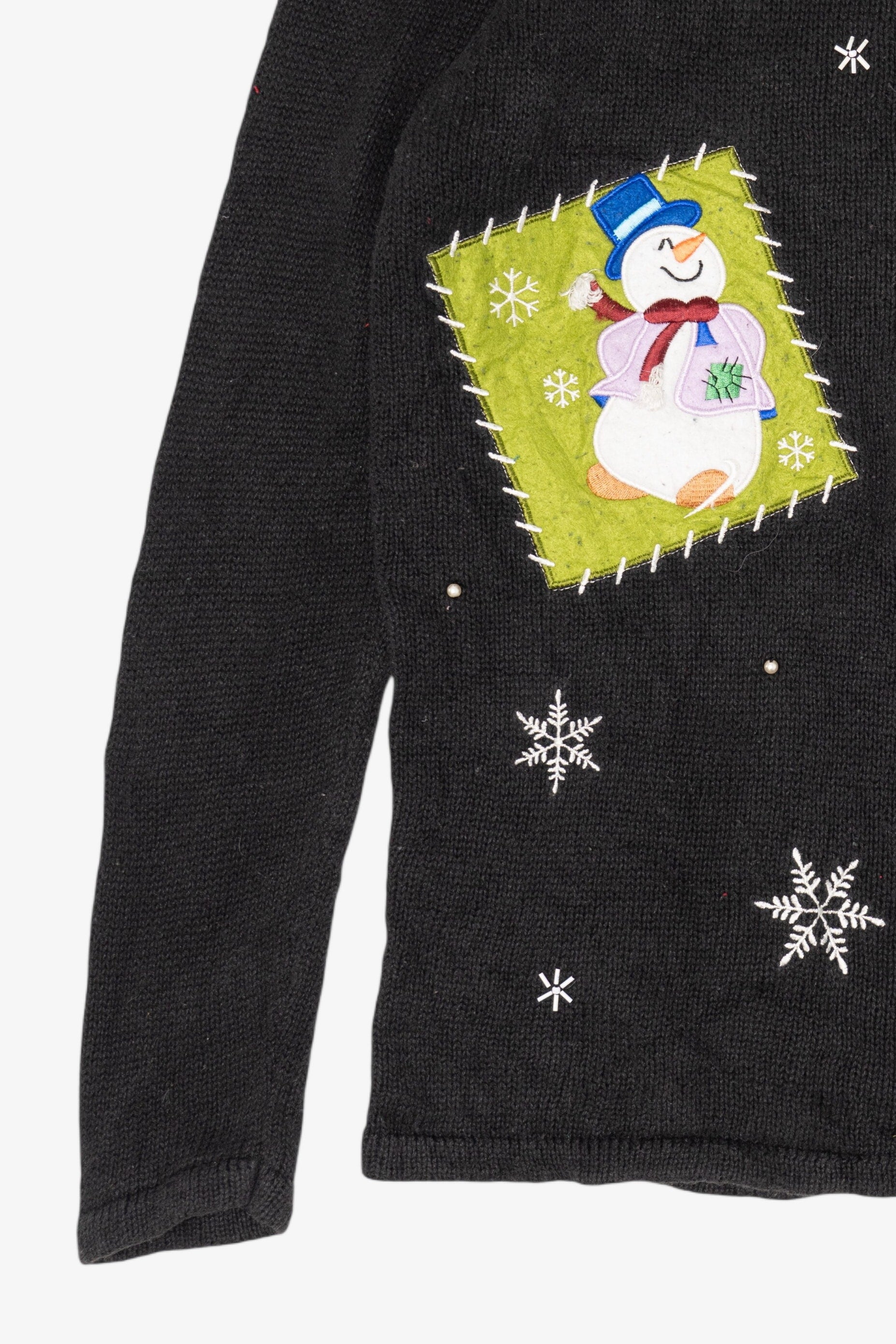 Vintage Black Holiday Editions Ugly Christmas Pullover (2000s)
