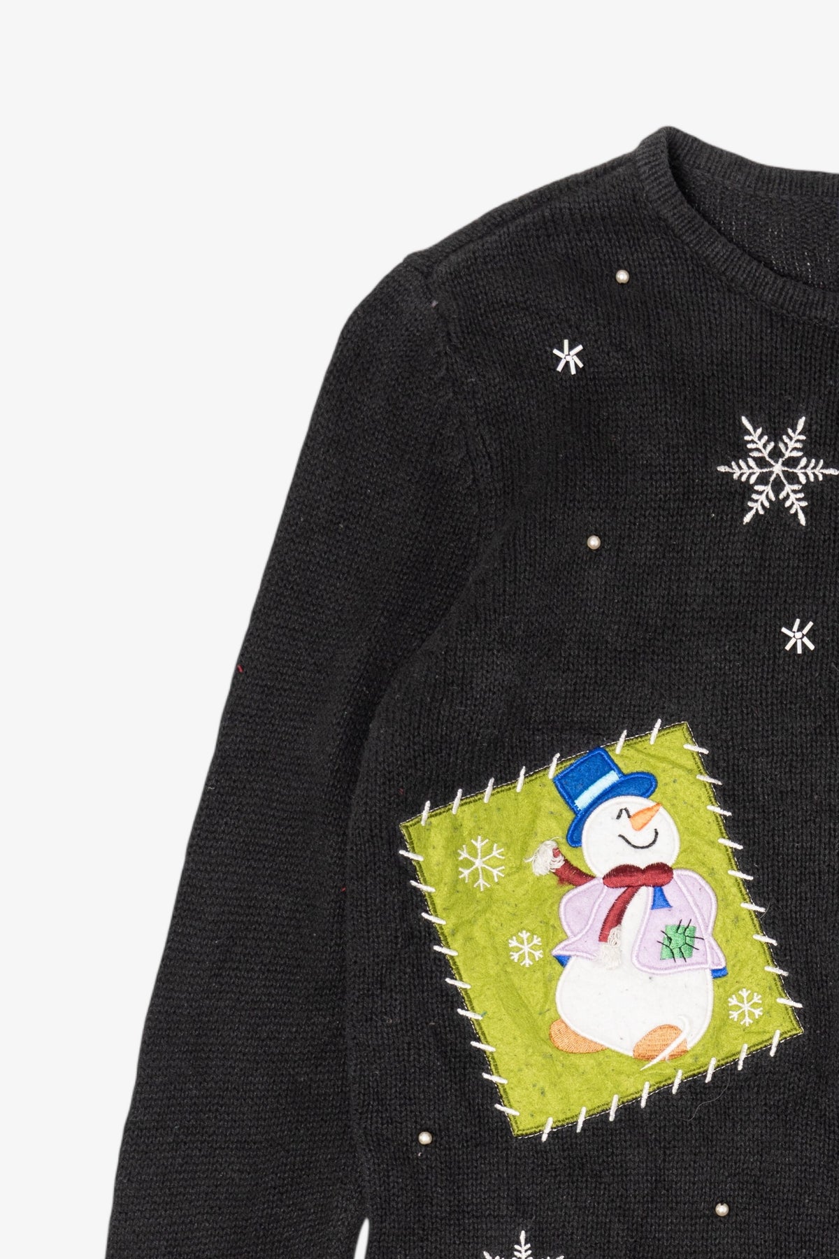 Vintage Black Holiday Editions Ugly Christmas Pullover (2000s)