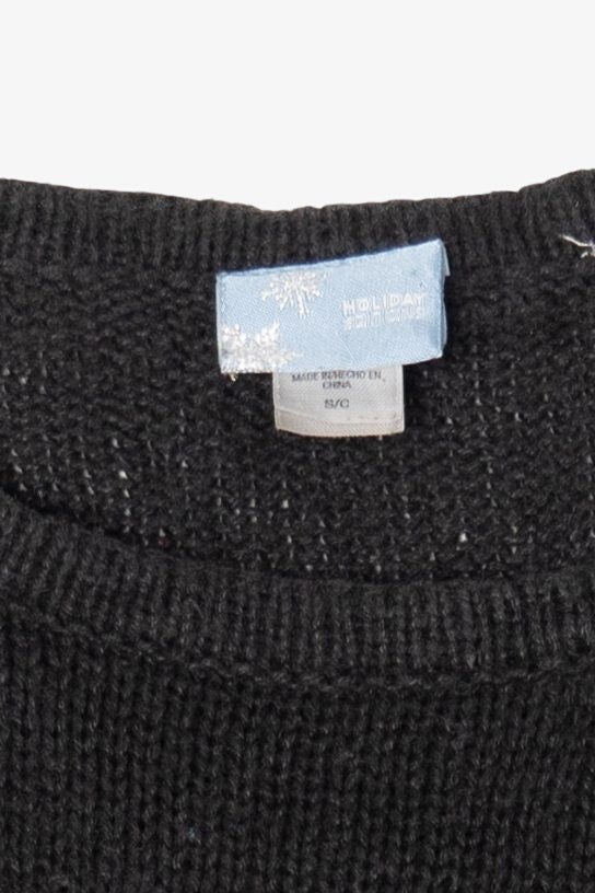 Vintage Black Holiday Editions Ugly Christmas Pullover (2000s)