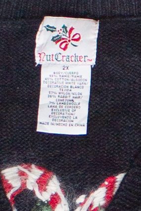 Vintage Nutcracker Christmas Pattern Ugly Christmas Vest