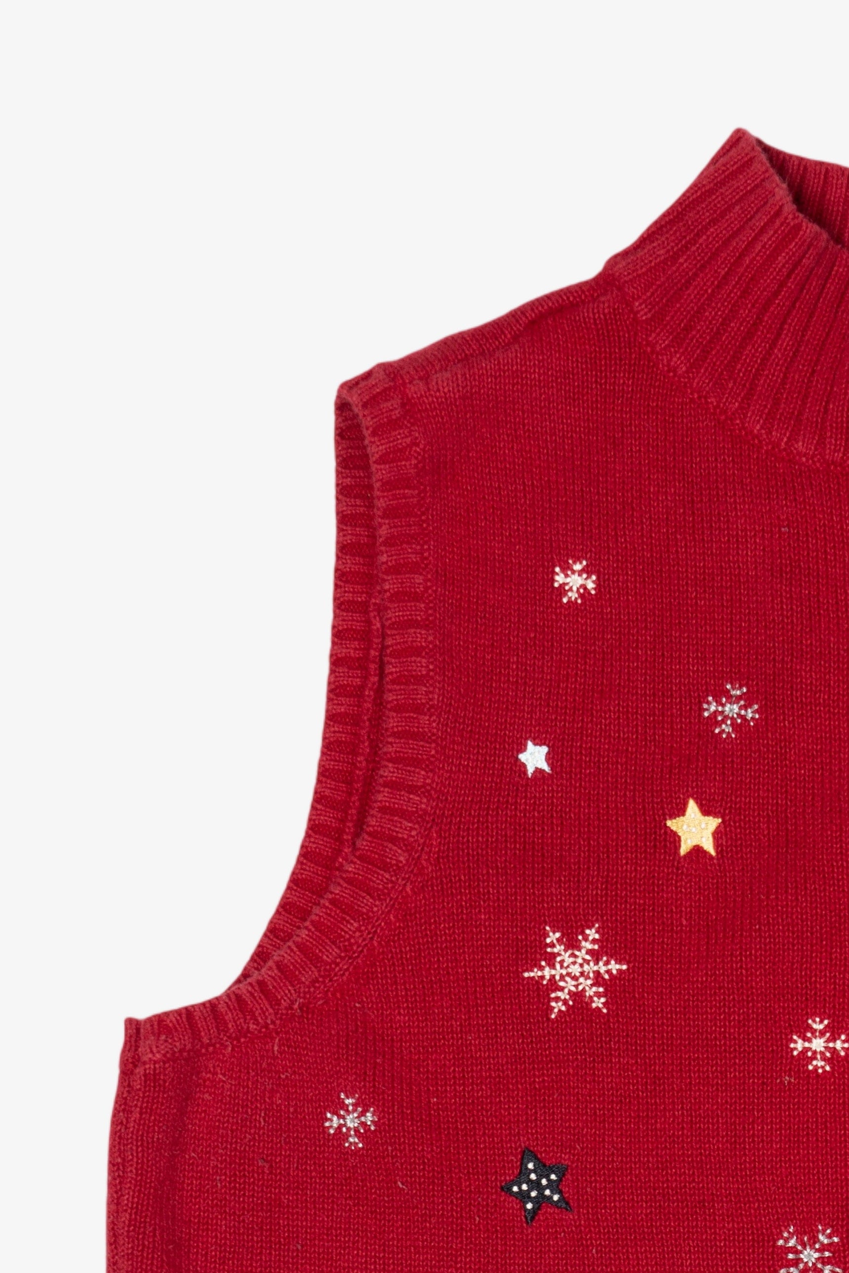 Vintage Red CJ Banks Polar Bears Ugly Christmas Vest (2000s)