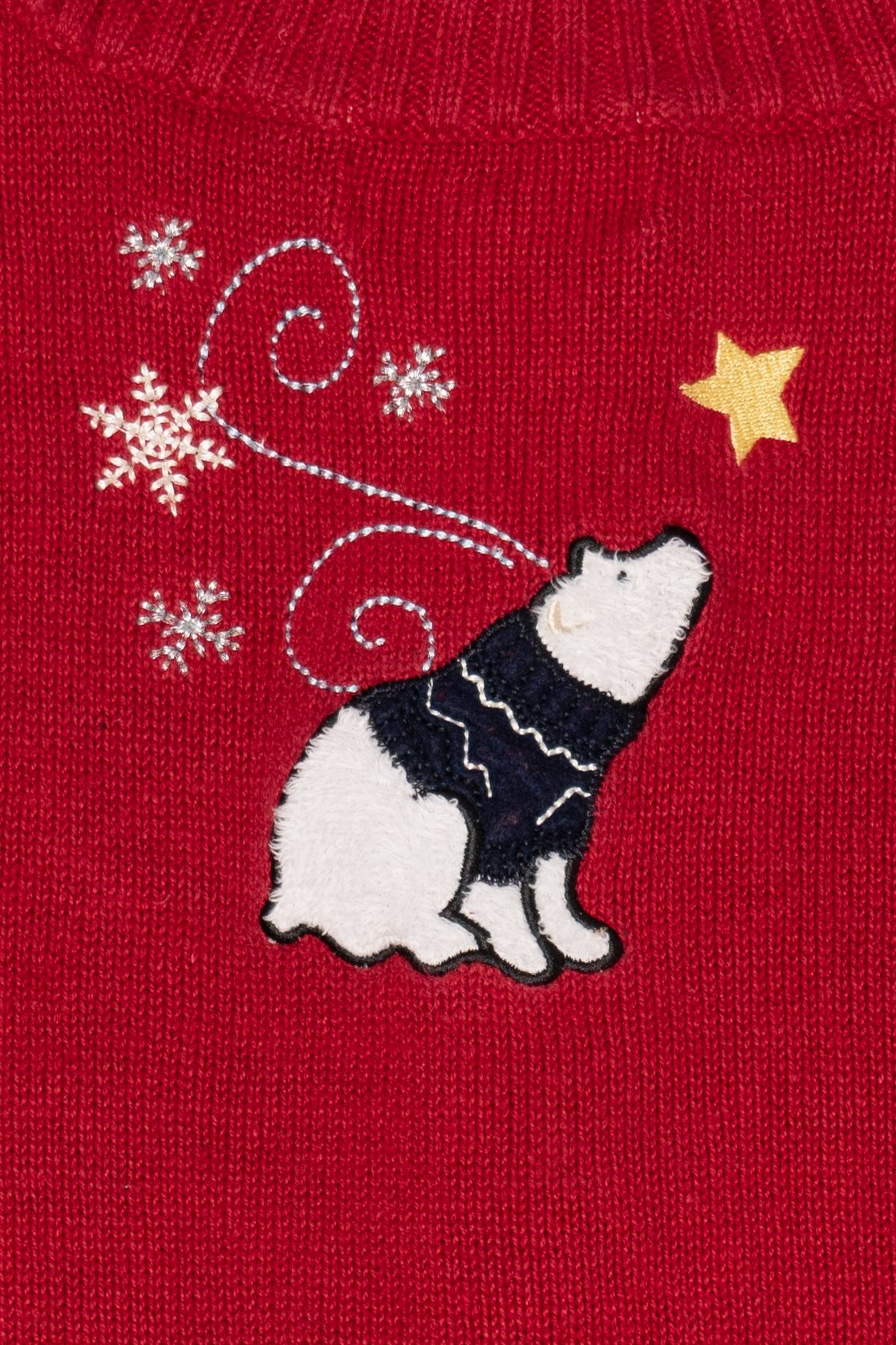 Vintage Red CJ Banks Polar Bears Ugly Christmas Vest (2000s)
