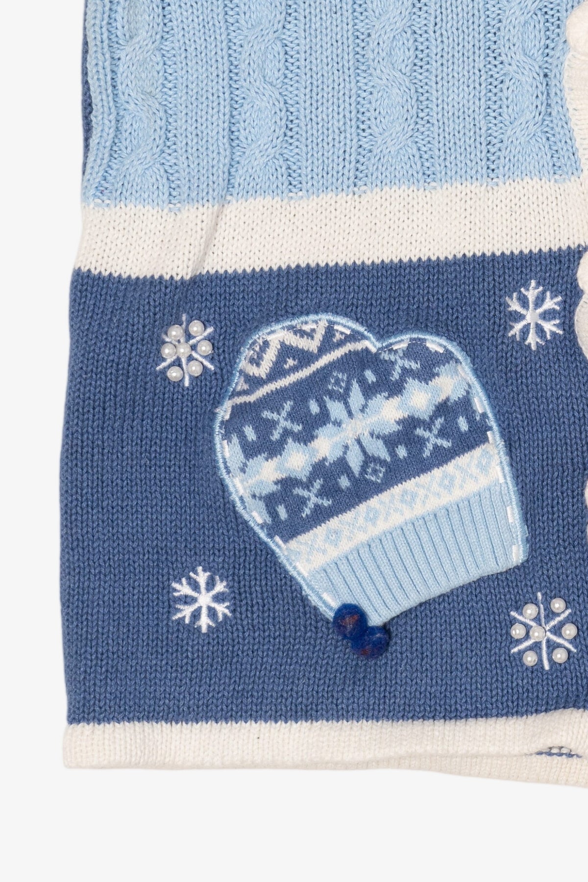 Blue Holiday Editions Snowmen Ugly Christmas Vest (2010s)