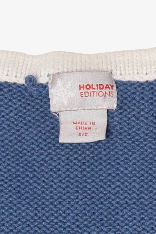 Blue Holiday Editions Snowmen Ugly Christmas Vest (2010s)