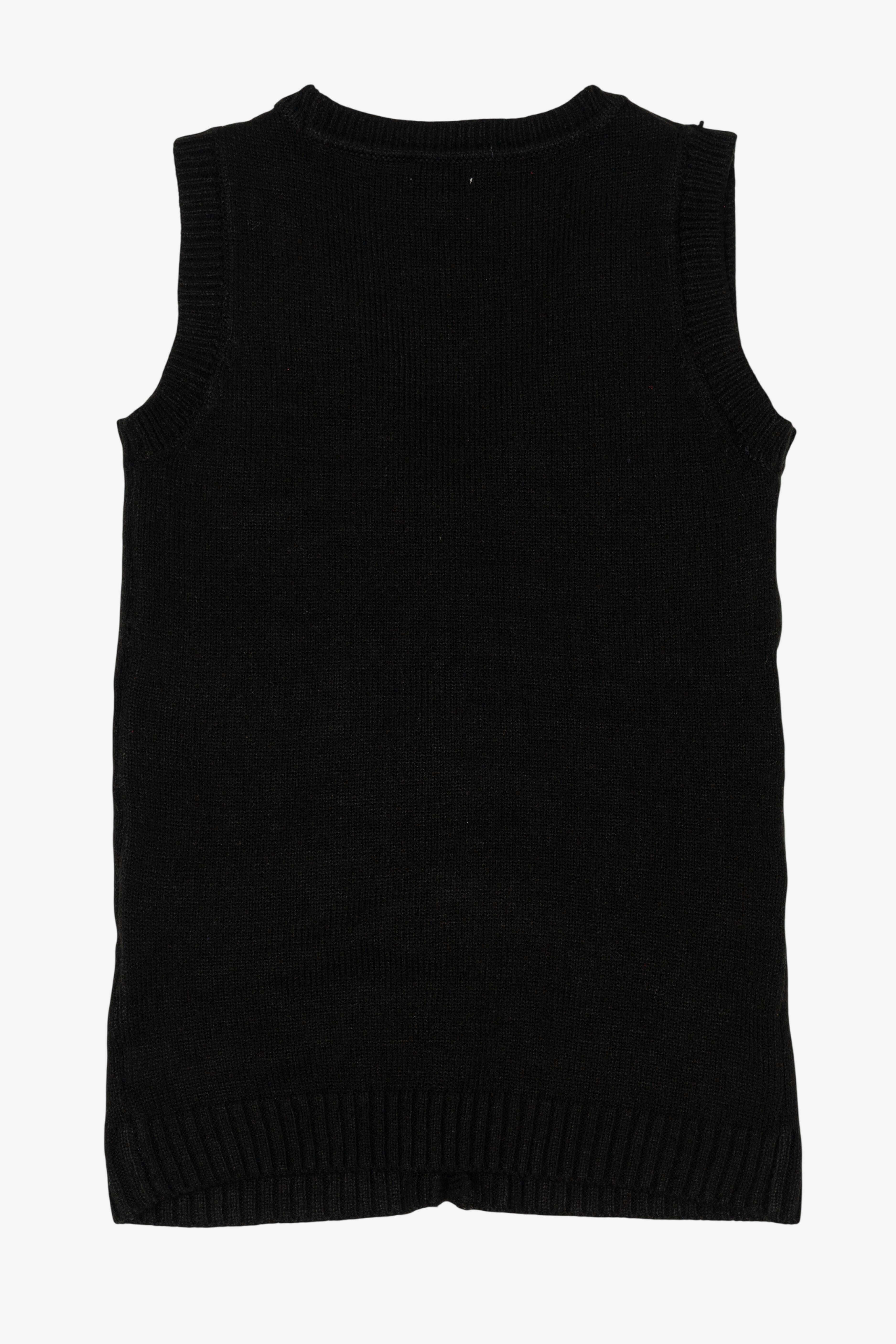Black Xhilaration Ornaments Ugly Christmas Vest (2010s)