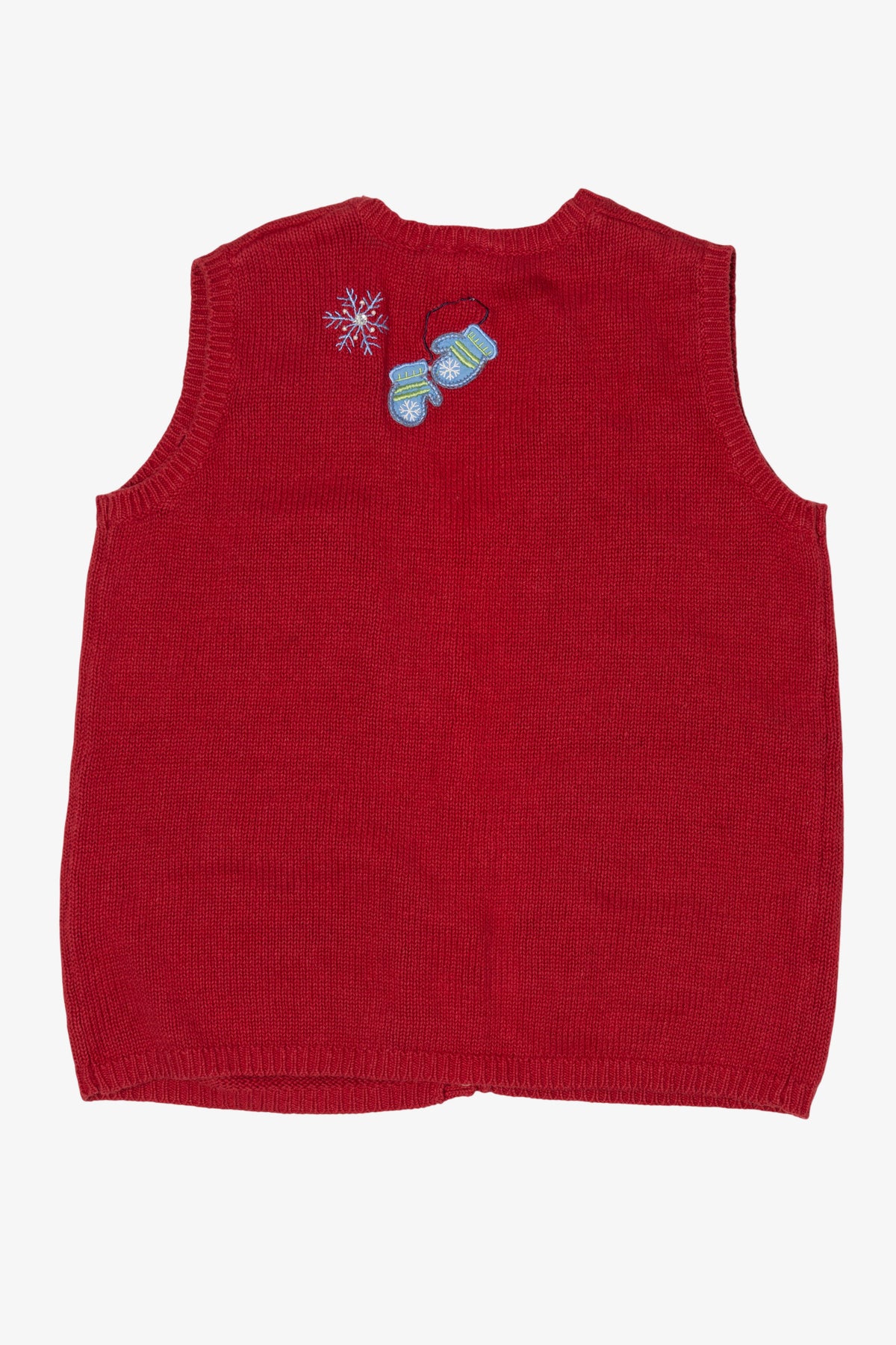 Vintage Red Holiday Editions Ugly Christmas Vest (2000s)