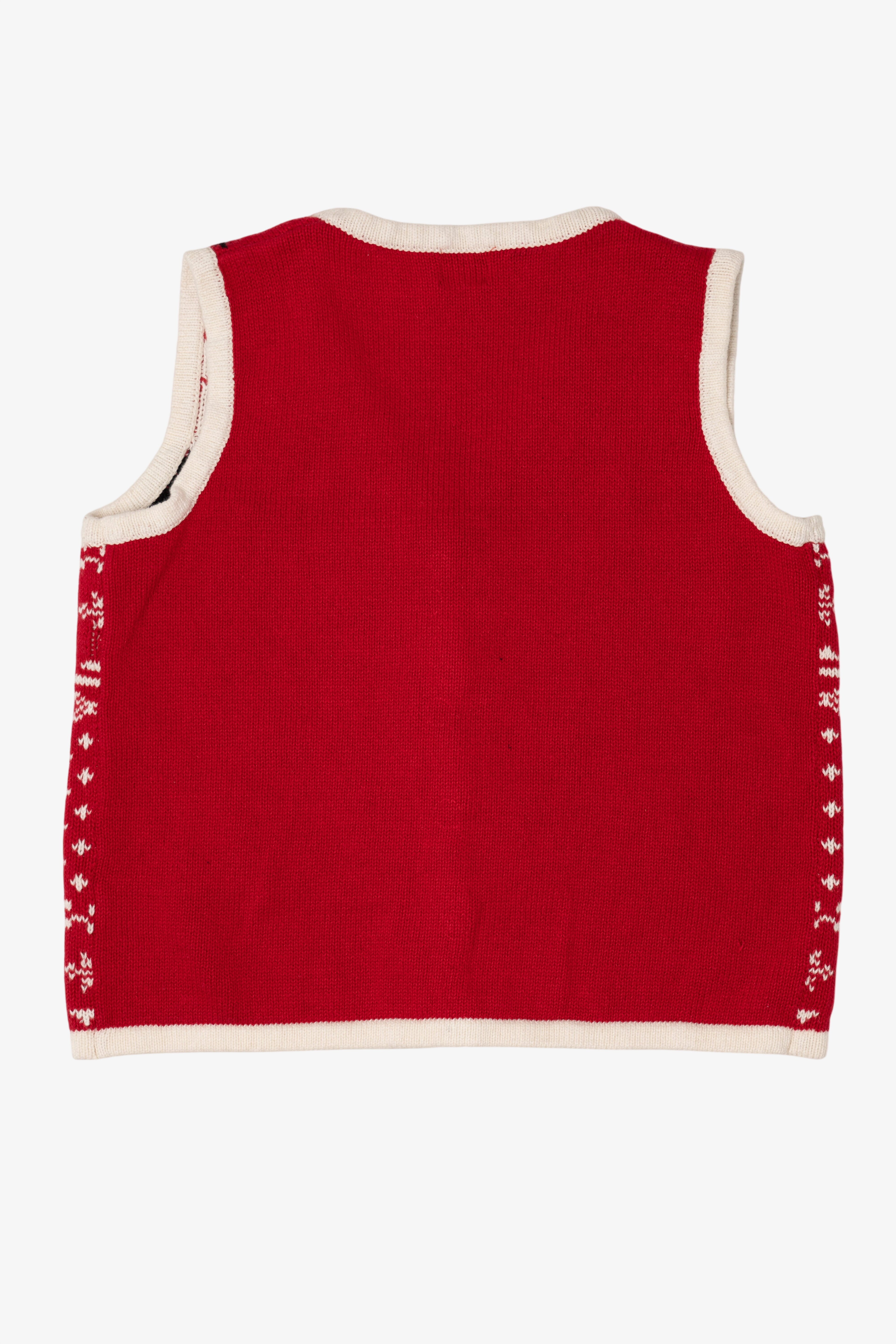 Red Holiday Editions Reindeer Ugly Christmas Vest (2010s)