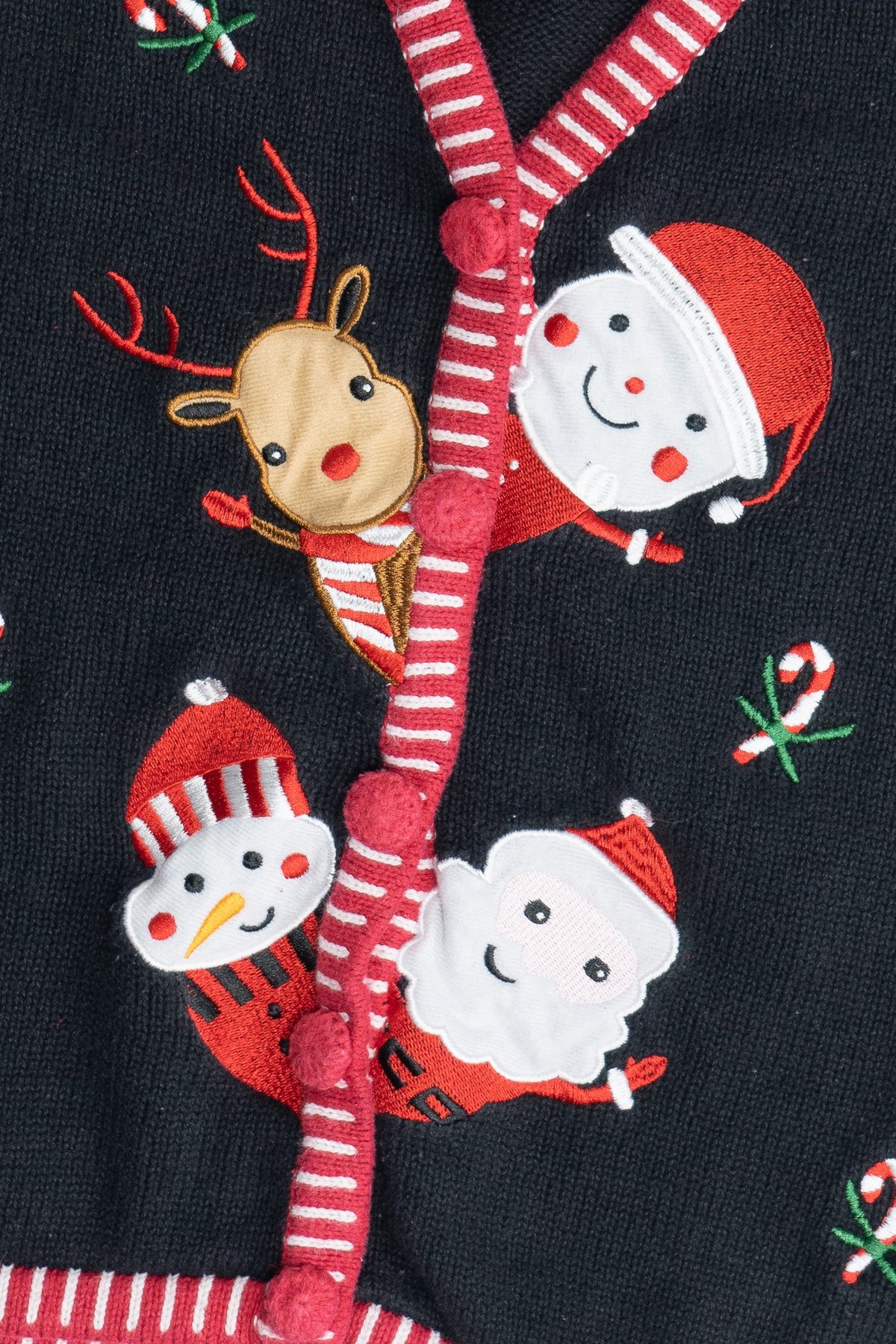 Vintage Santa And Friends Holiday Editions Ugly Christmas Vest (1990s)