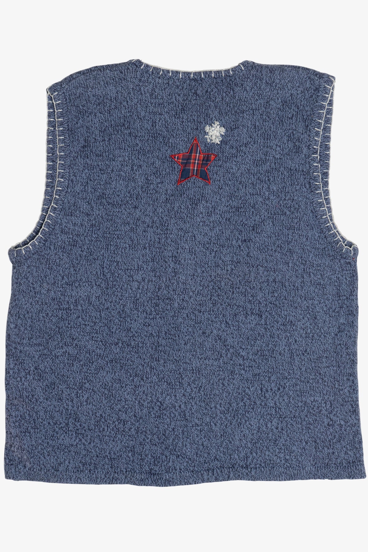 Vintage Bobbie Brooks Stars And Mittens Ugly Christmas Vest (1990s)
