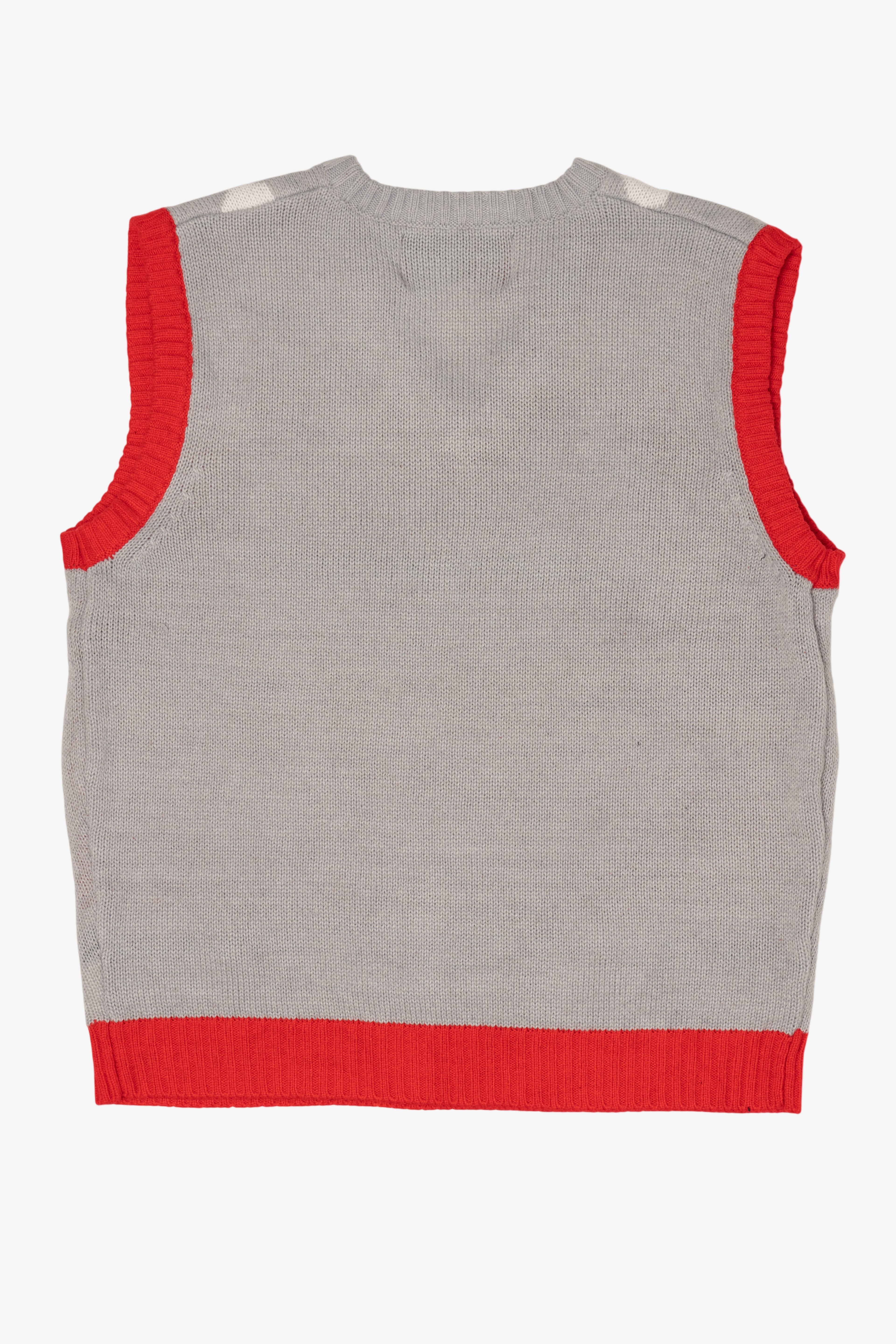 Gray Santa Body Ugly Christmas Vest (2010s)