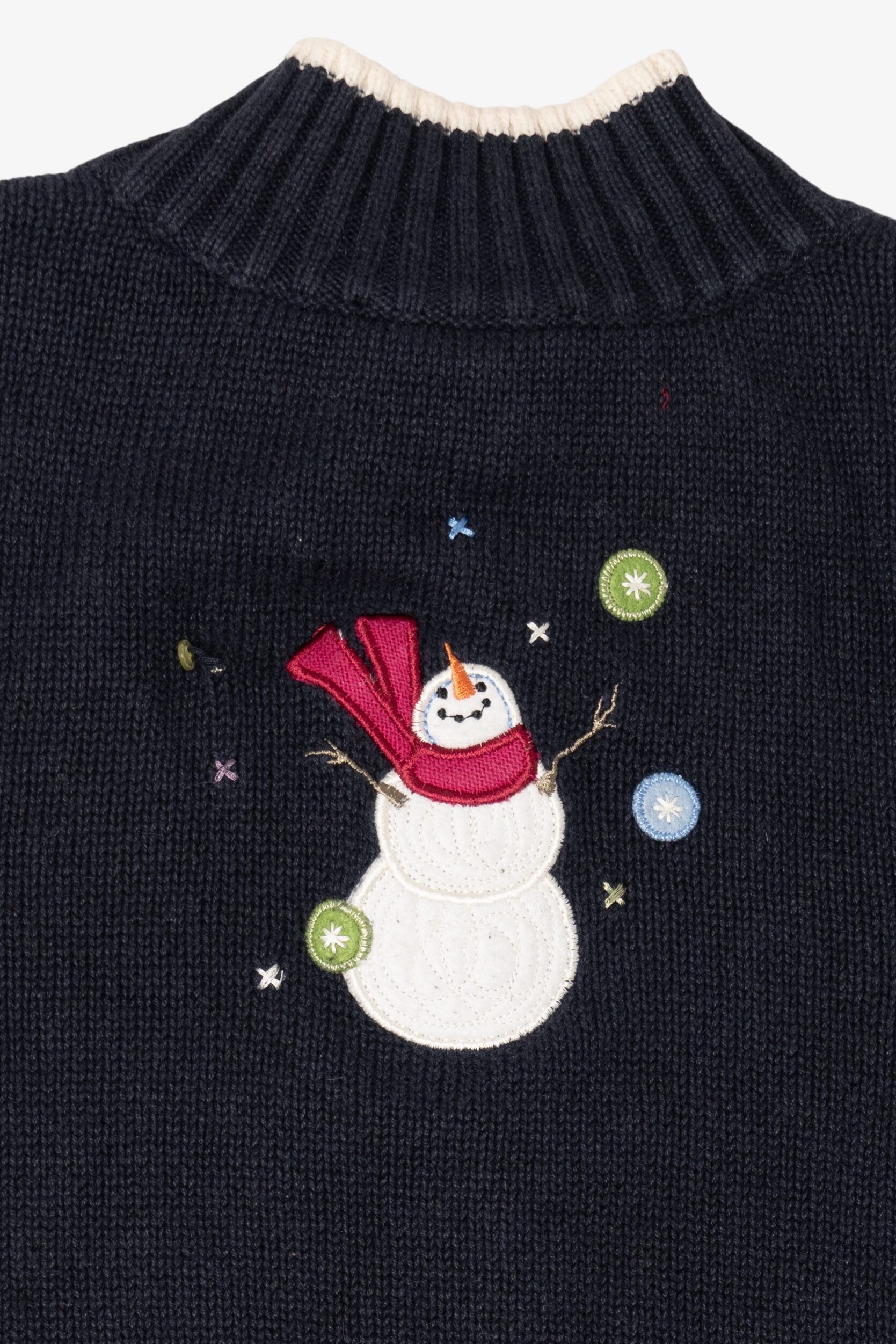Vintage Black CJ Banks Snowmen Ugly Christmas Vest (2000s)