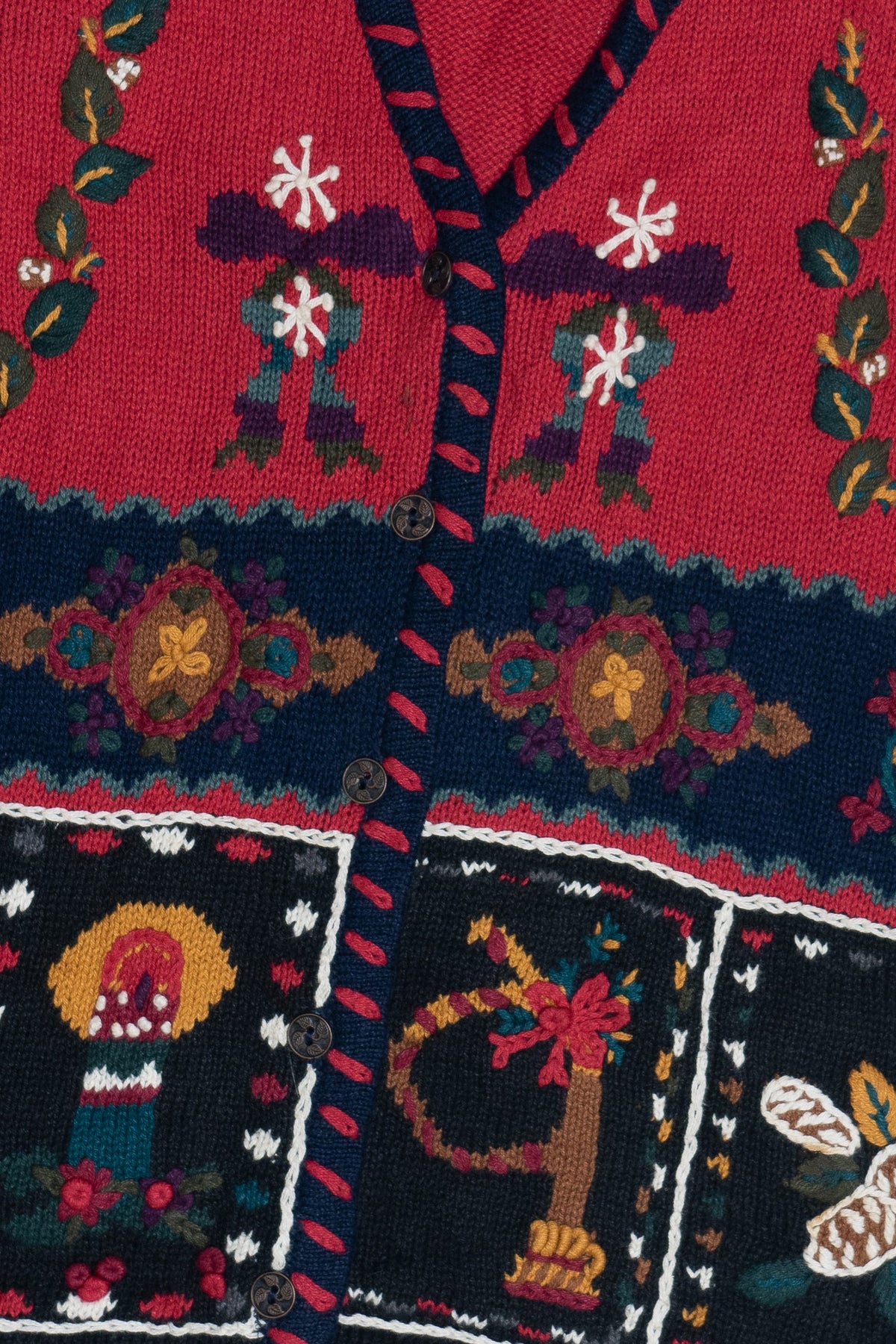 Vintage Ivy Collectibles Ugly Christmas Vest (1990s)