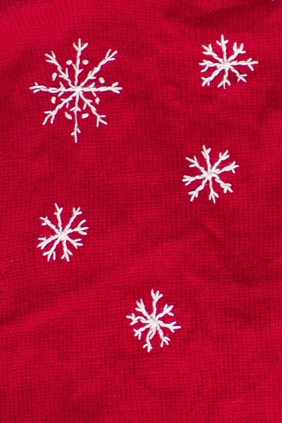 Basic Editions Holiday Skates and Mittens Ugly Christmas Vest