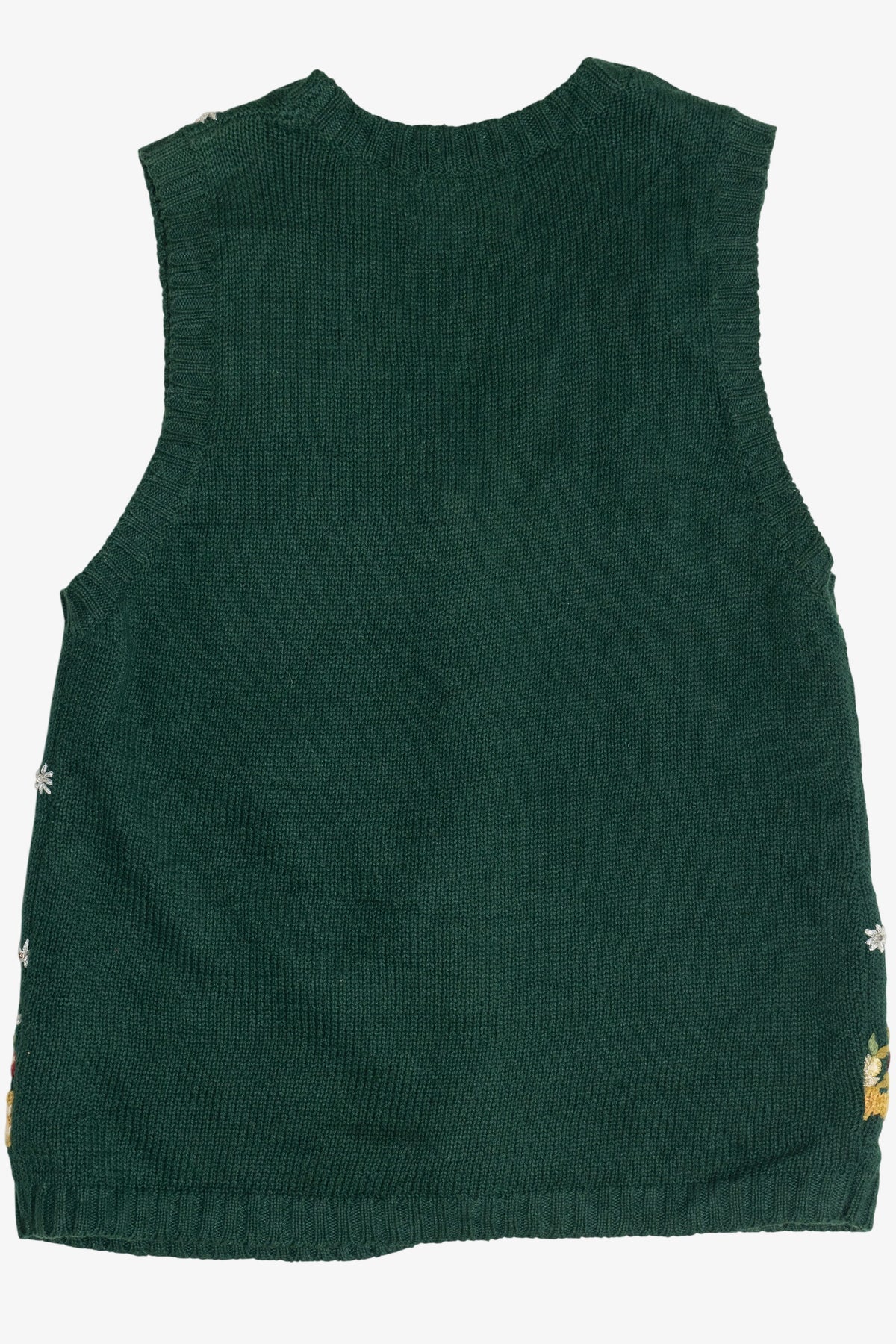 Vintage Heirloom Collectibles Elegant Santa Christmas Vest (1990s)