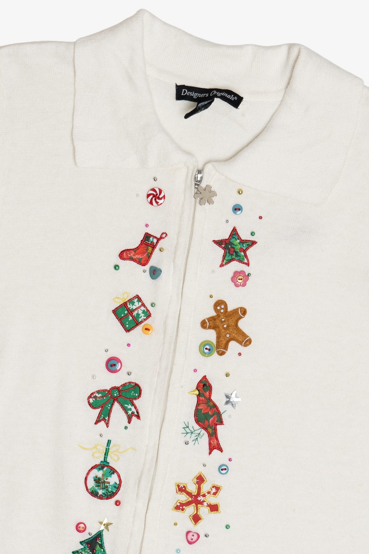 Vintage Designers Originals Ugly Christmas Vest (1990s)