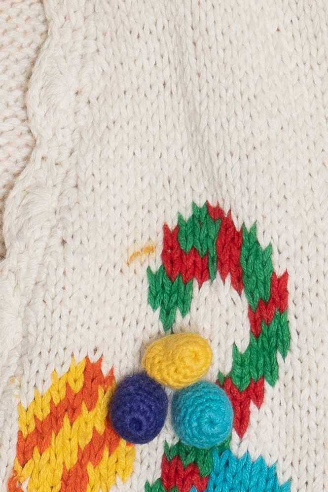 Vintage Beldoch Popper Gingerbread House Ugly Christmas Vest (1990s)
