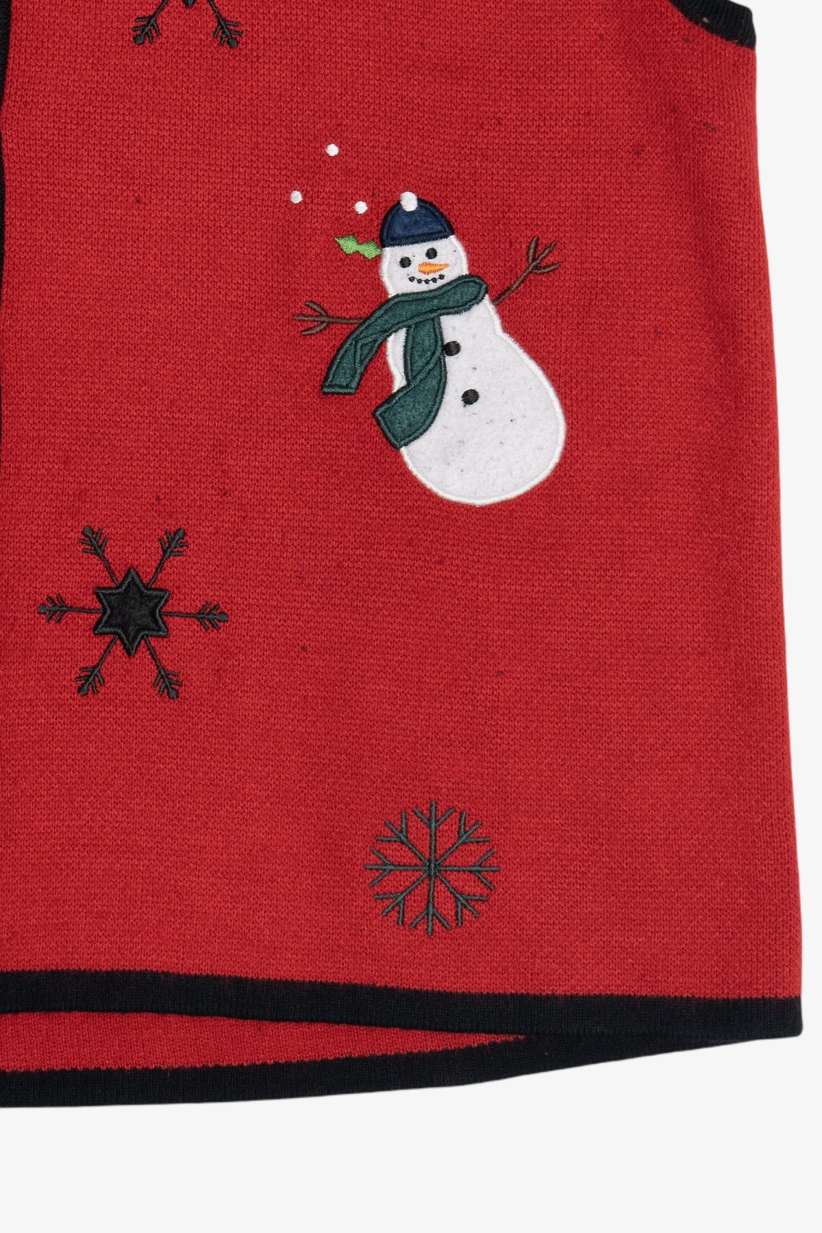 Vintage Croft & Barrow Snowmen Ugly Christmas Vest (1990s)