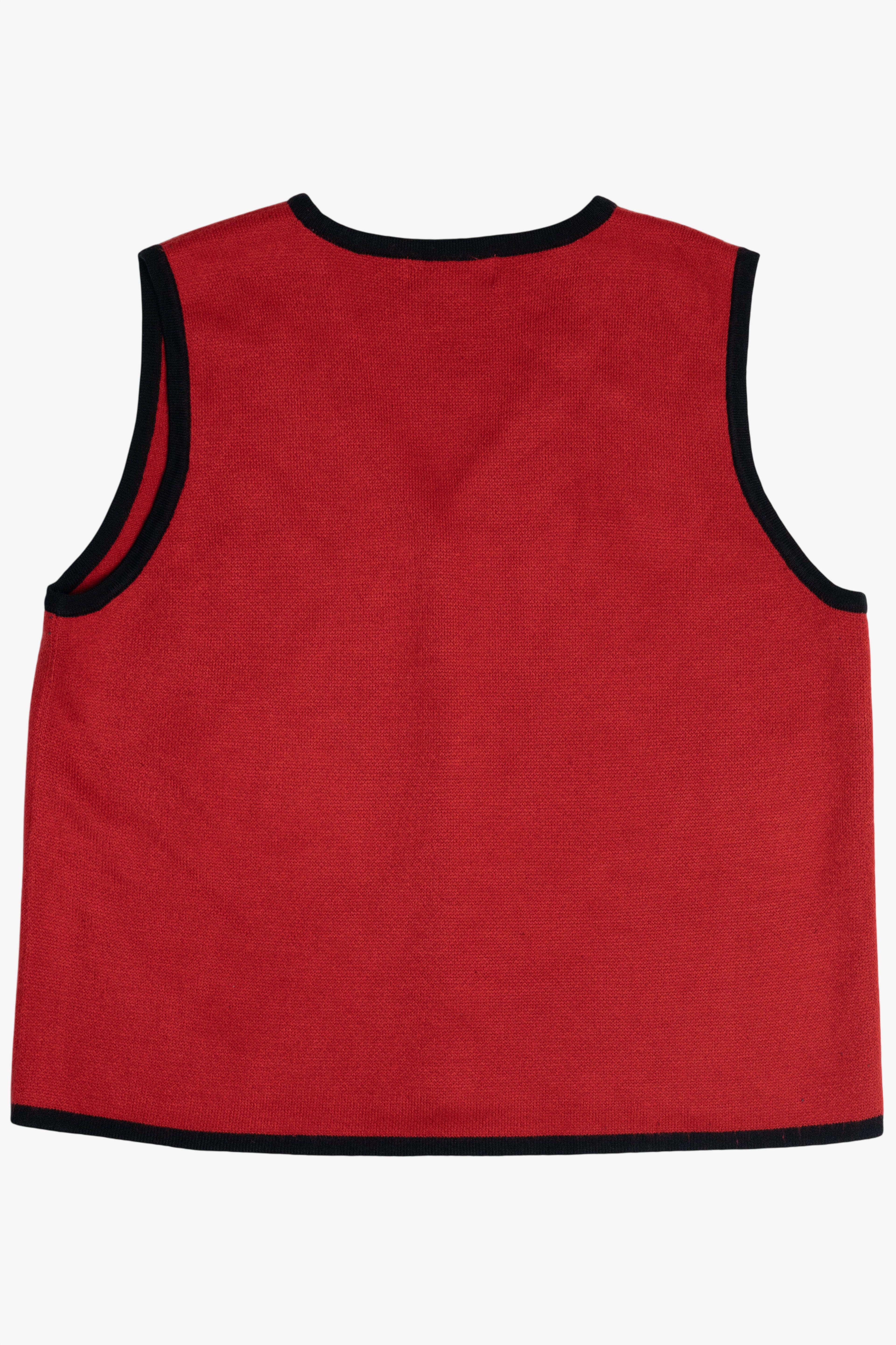 Vintage Croft & Barrow Snowmen Ugly Christmas Vest (1990s)