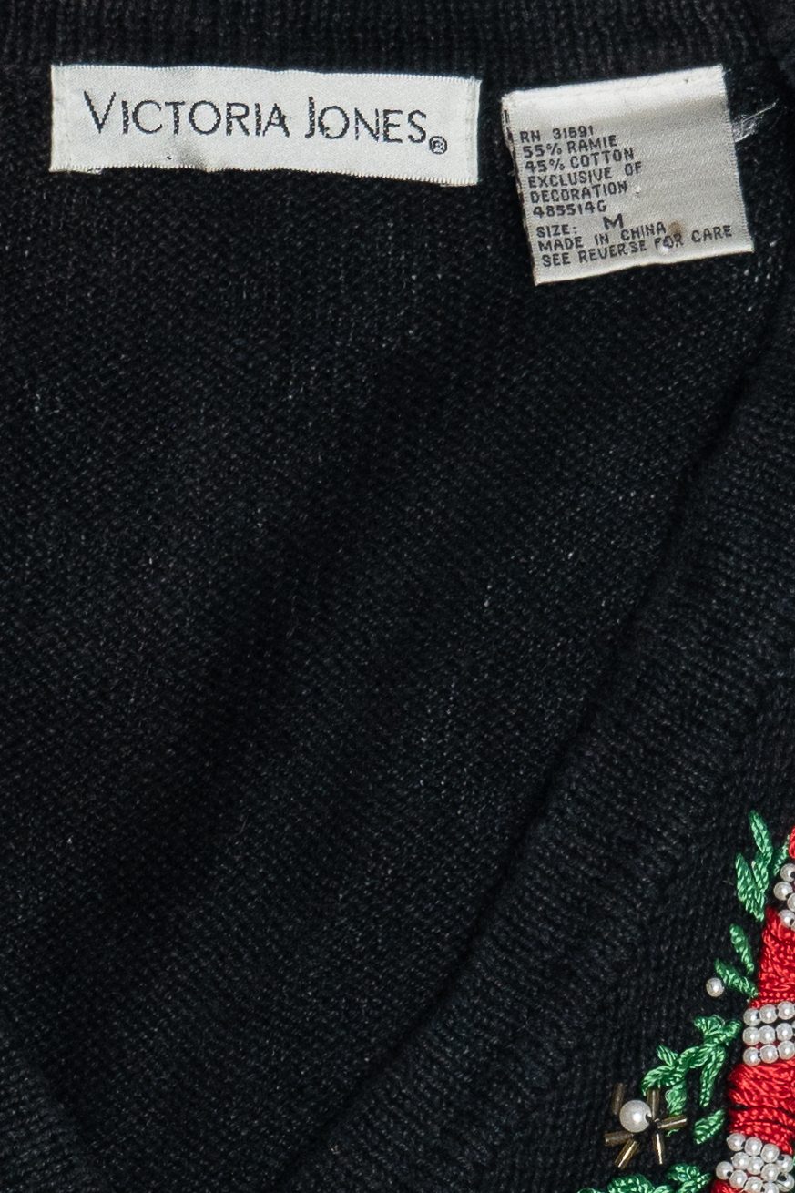 Vintage Garland Ugly Christmas Vest (1990s)