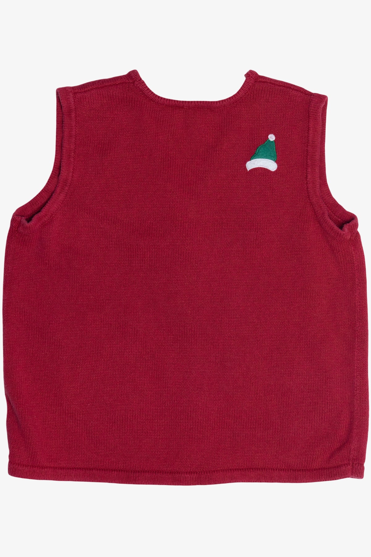 Vintage Bobbie Brooks Skiing Snowmen Ugly Christmas Vest (1990s)
