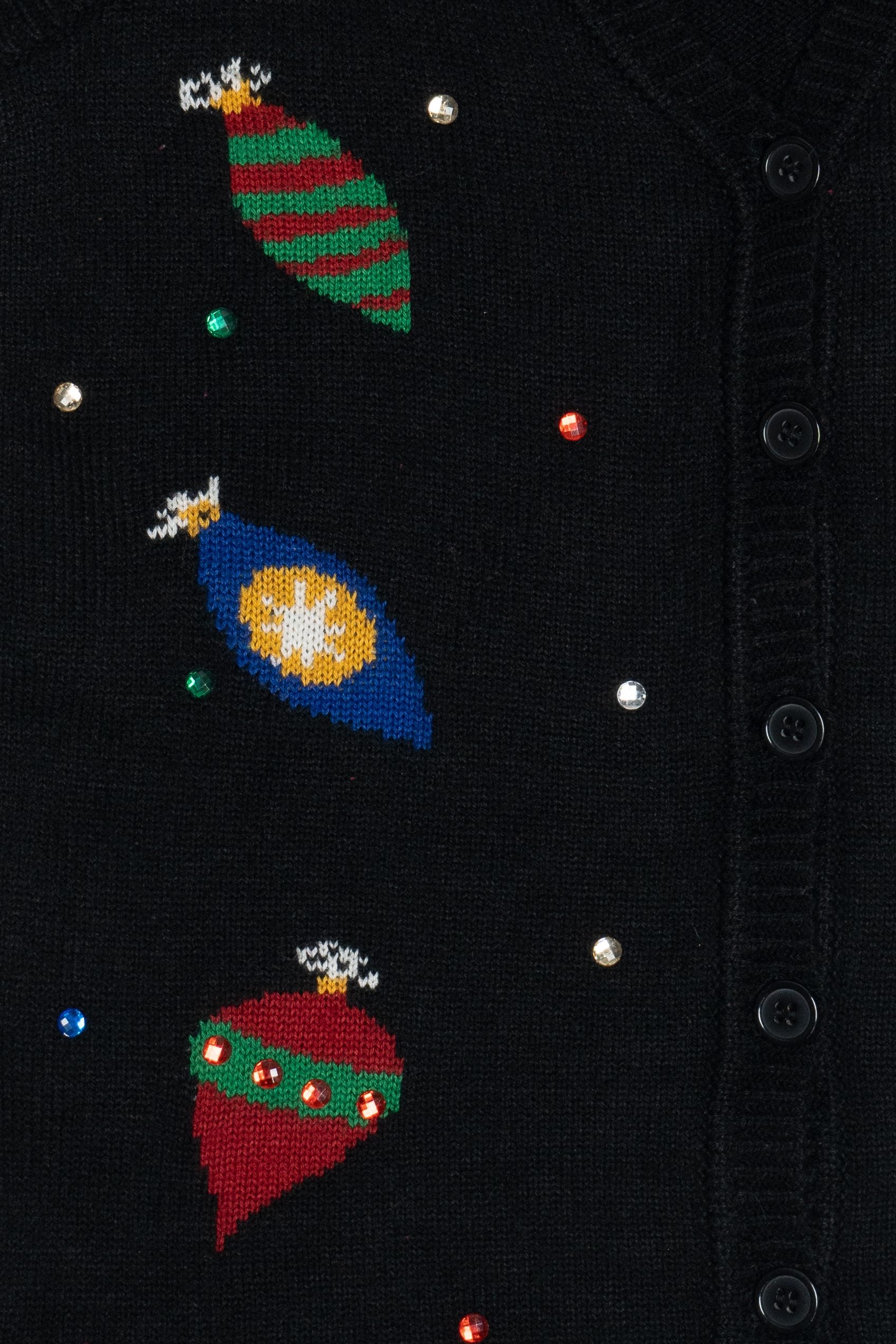 Vintage Xhilaration Ornaments Ugly Christmas Vest (2000s)