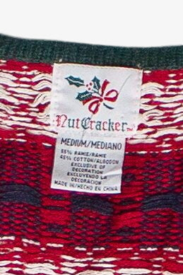 Vintage Nutcracker Winter Holiday Pattern Ugly Christmas Vest