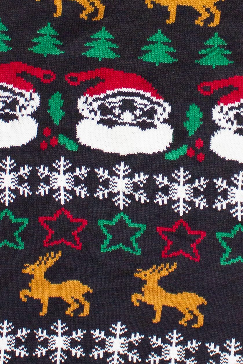 Festive Christmas Pattern Pullover Ugly Christmas Vest (2020s)
