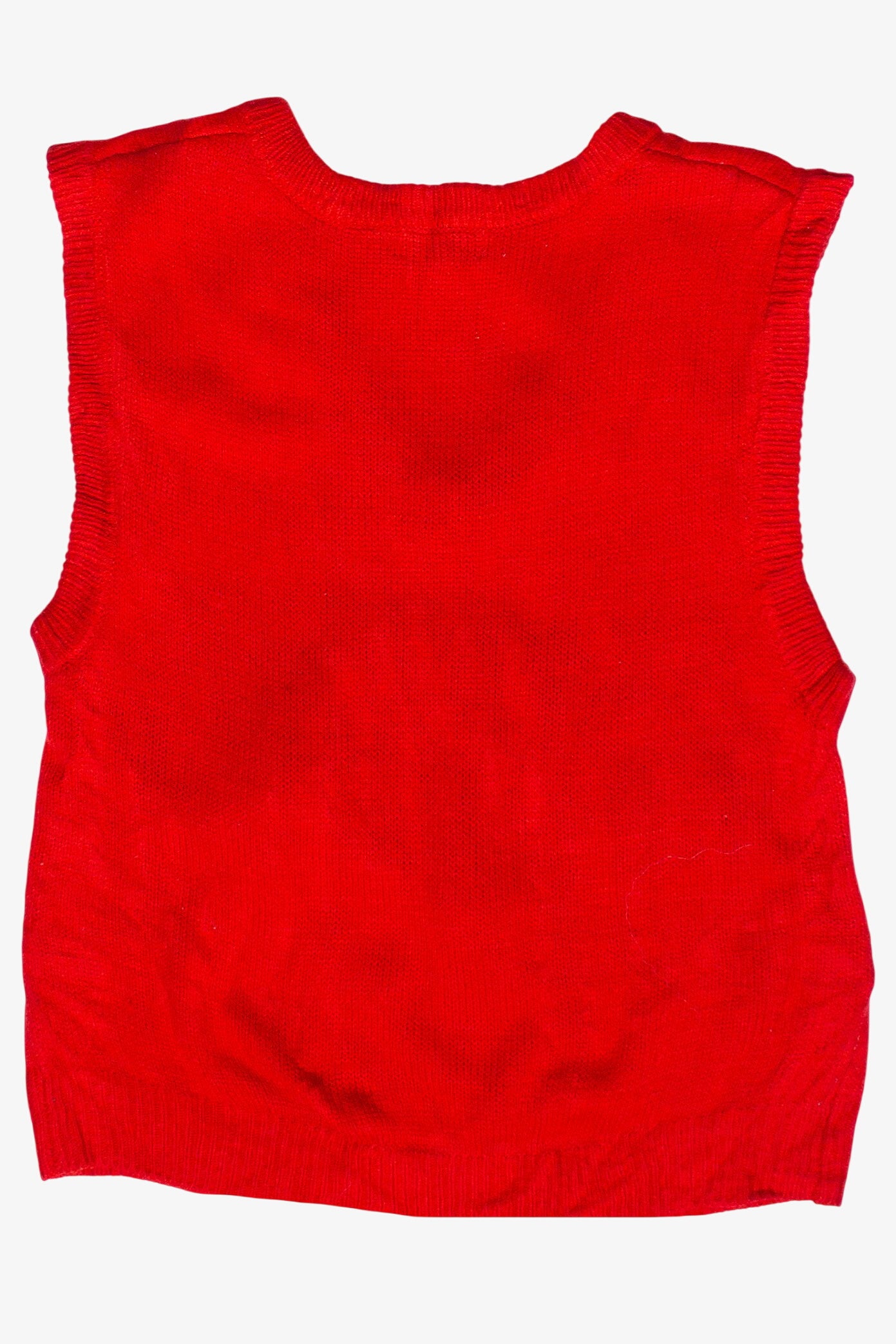 Merry Christmas by Poof Santa Pom Pom Ugly Christmas Vest (2010s)