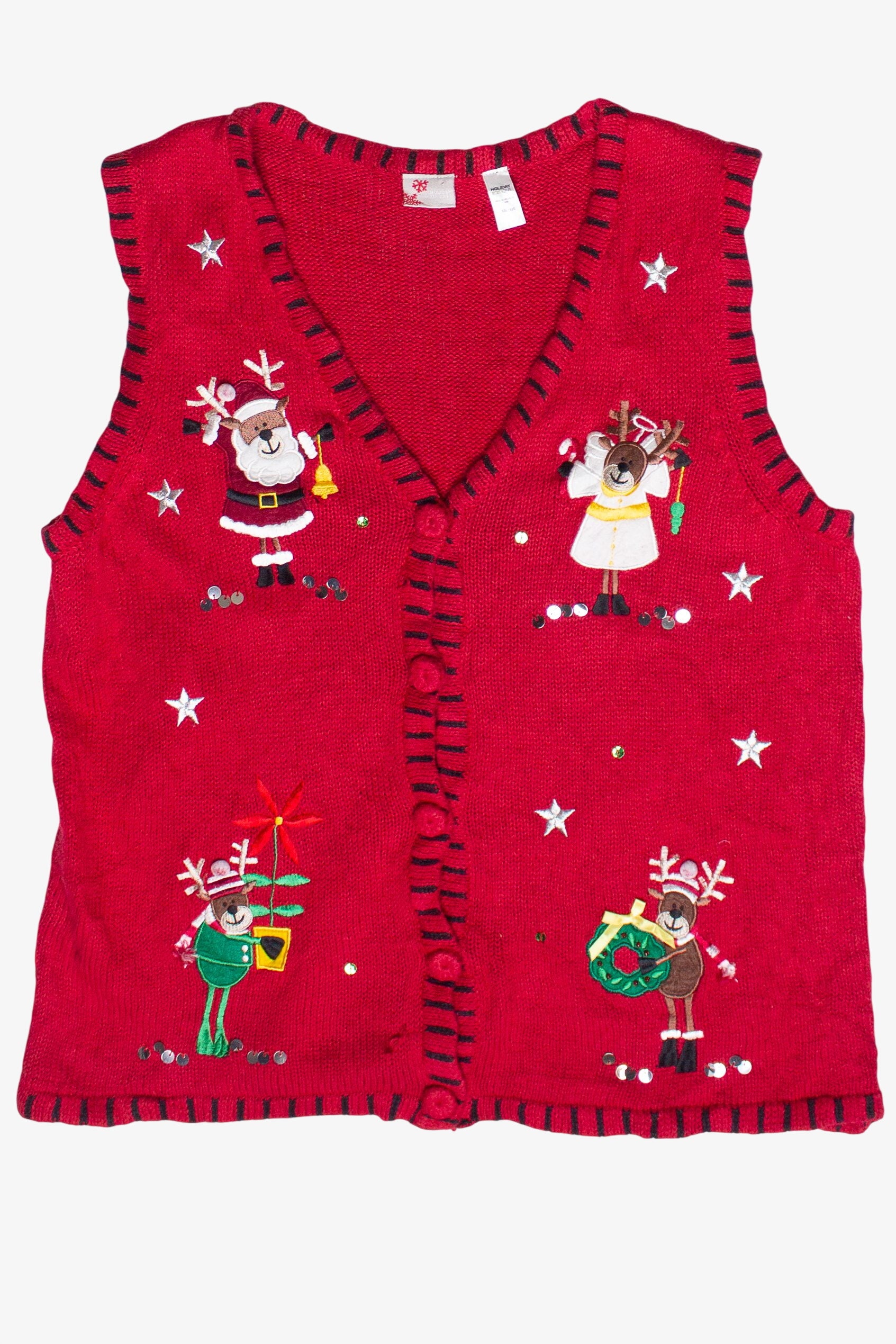 Holiday Editions Reindeer's Christmas Ugly Christmas Vest (2010s)