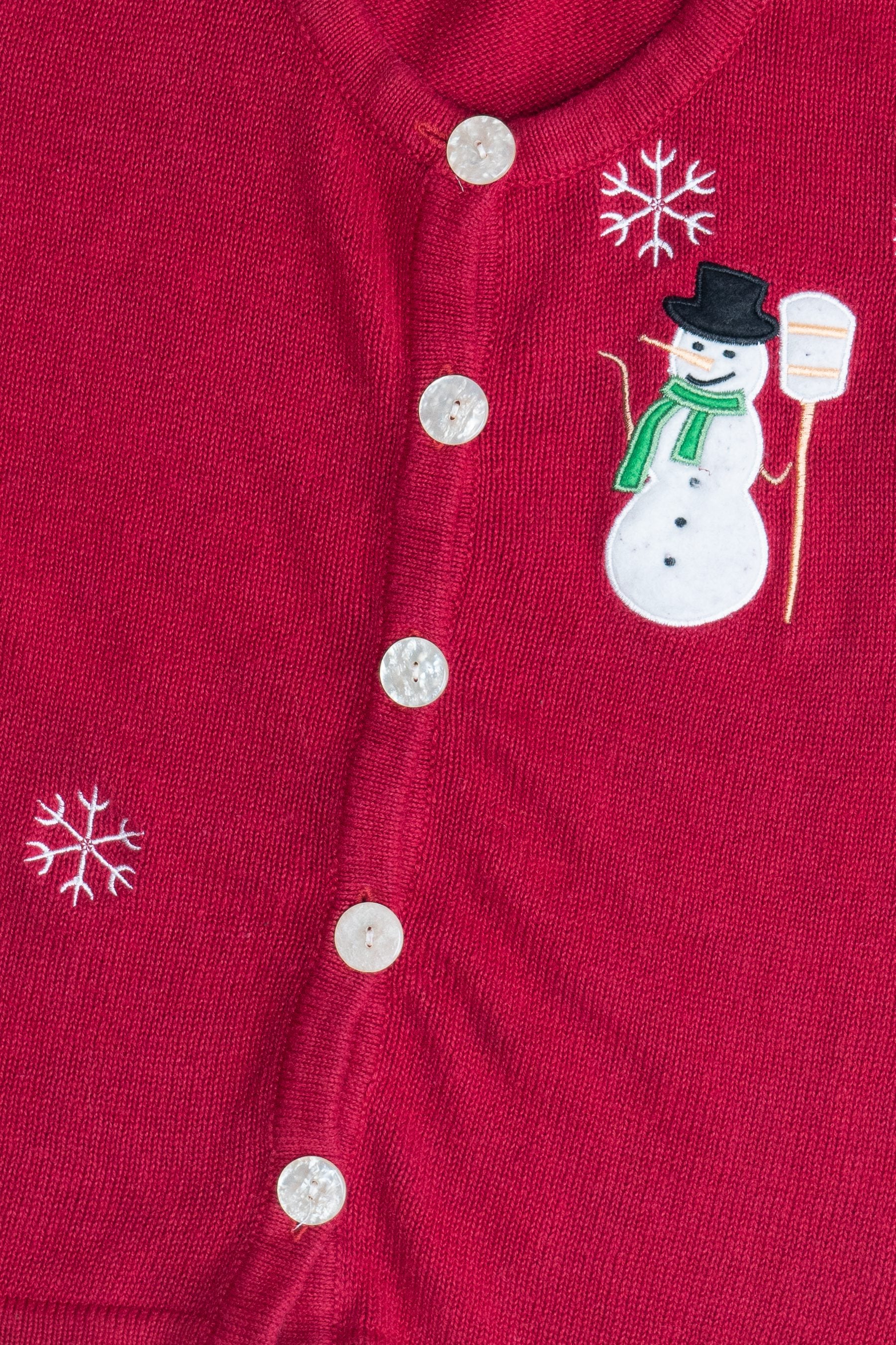 Vintage Snowman Ugly Christmas Vest (2000s)