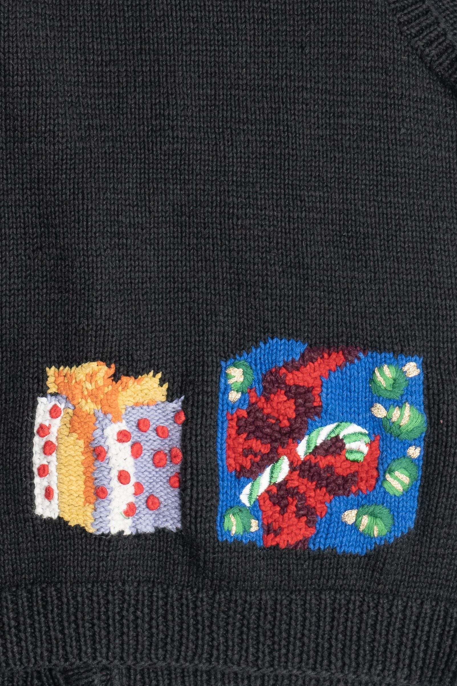 Vintage Presents Ugly Christmas Sweater Vest (1980s)