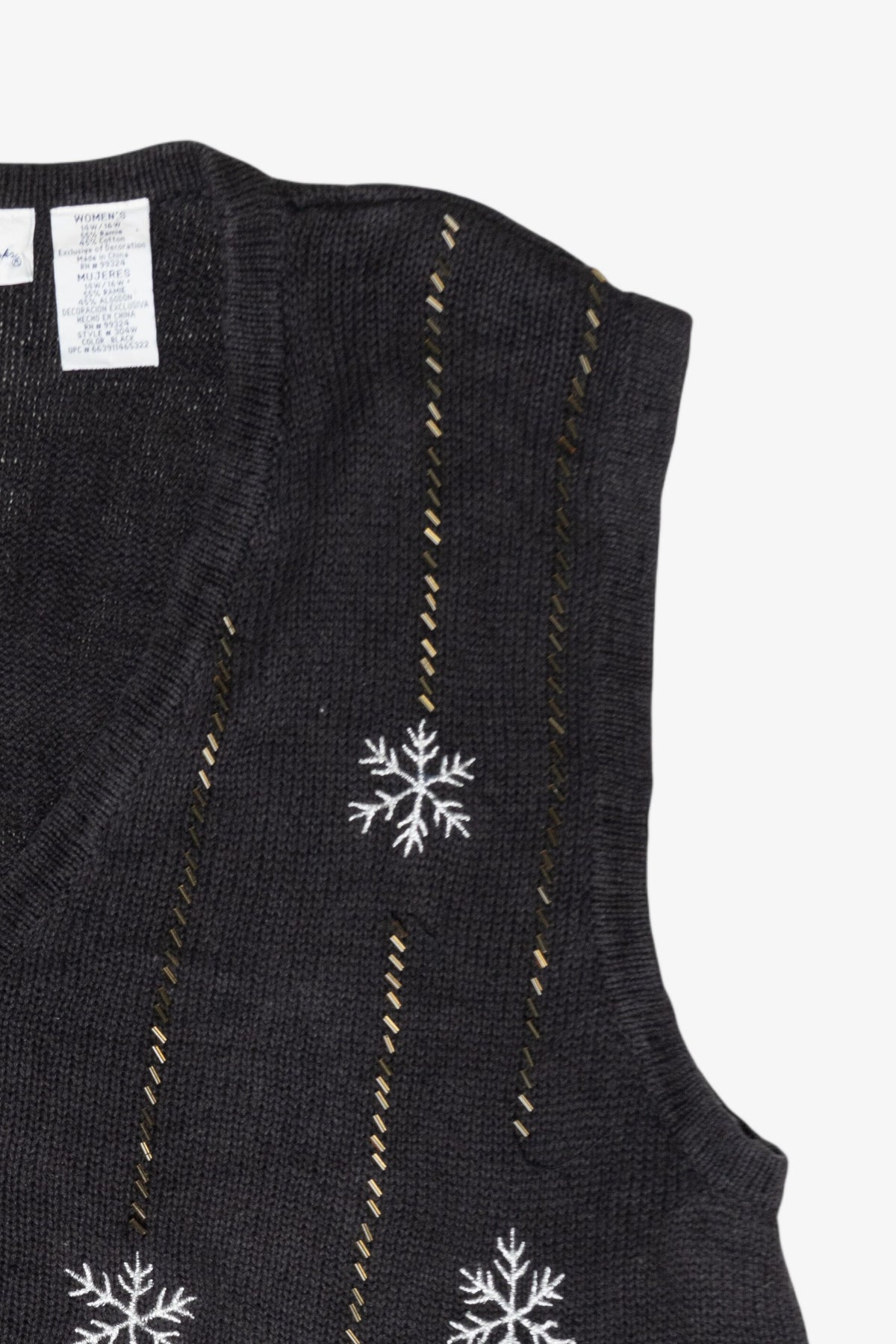 Bears Vintage Ugly Christmas Vest (1990s)