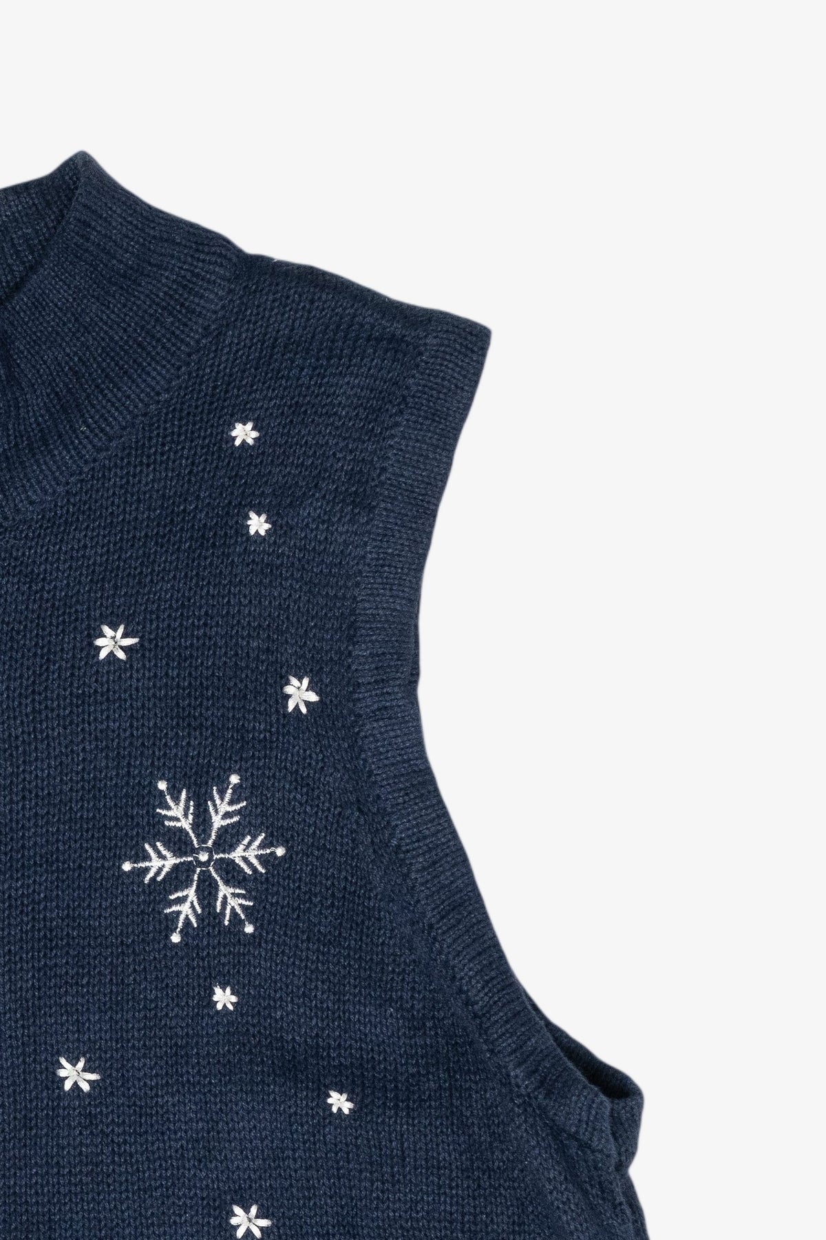 Chilly Snowman Vintage Halloween Sweater Vest (2010s)
