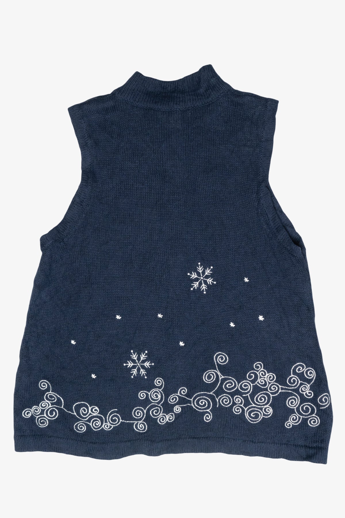 Chilly Snowman Vintage Halloween Sweater Vest (2010s)