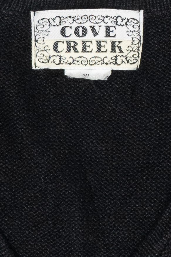 Holly Vintage Ugly Christmas Sweater Vest (1990s)