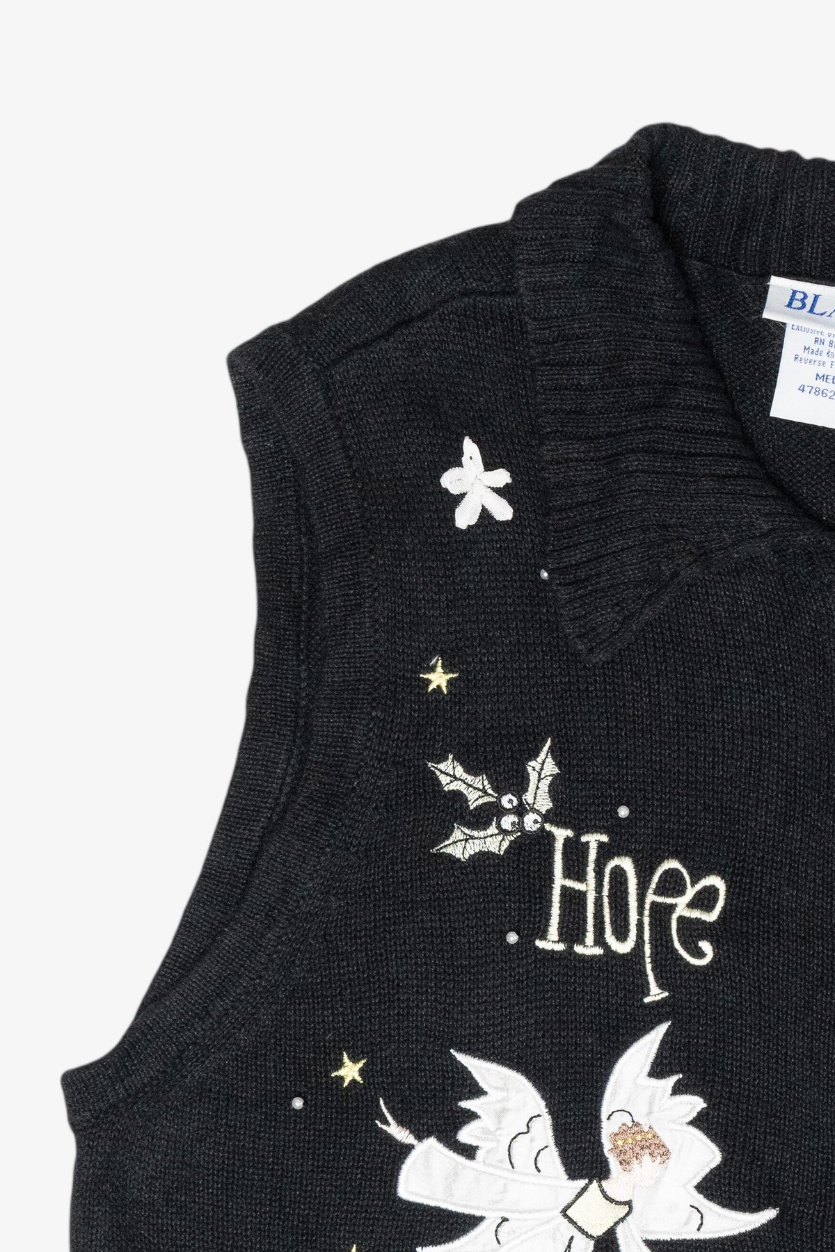 Angels Vintage Ugly Christmas Sweater Vest (2000s)