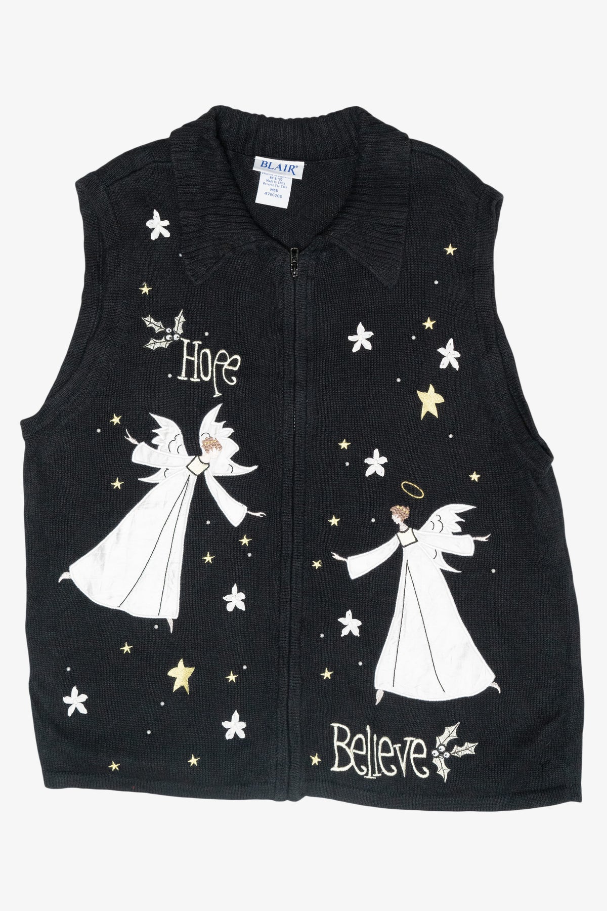 Angels Vintage Ugly Christmas Sweater Vest (2000s)