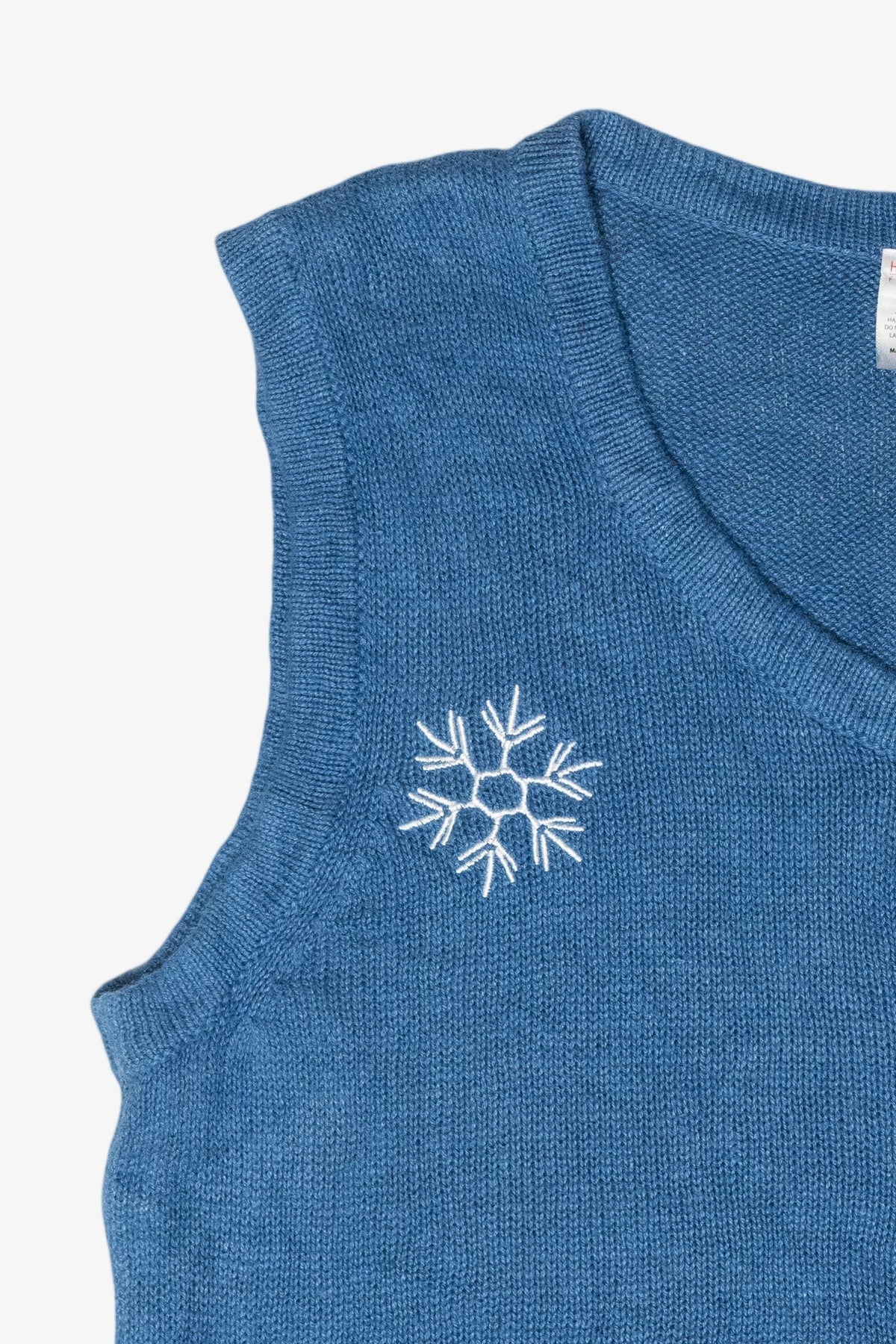Silly Snowman Vintage Ugly Christmas Sweater Vest (2000s)