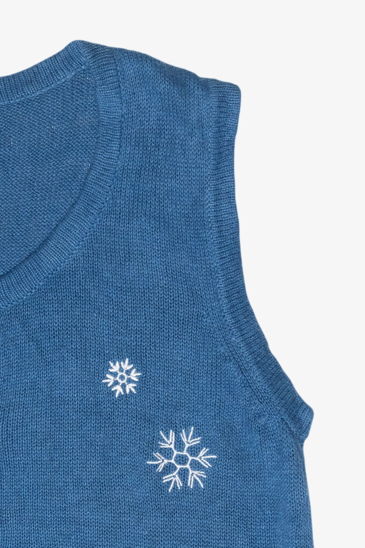 Silly Snowman Vintage Ugly Christmas Sweater Vest (2000s)
