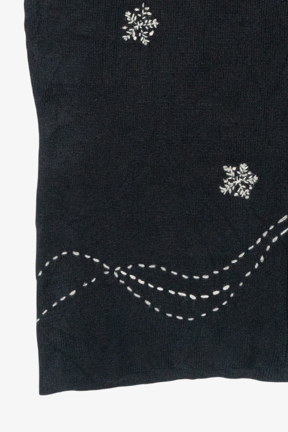 Windy Snowman Vintage Ugly Christmas Sweater Vest (2000s)