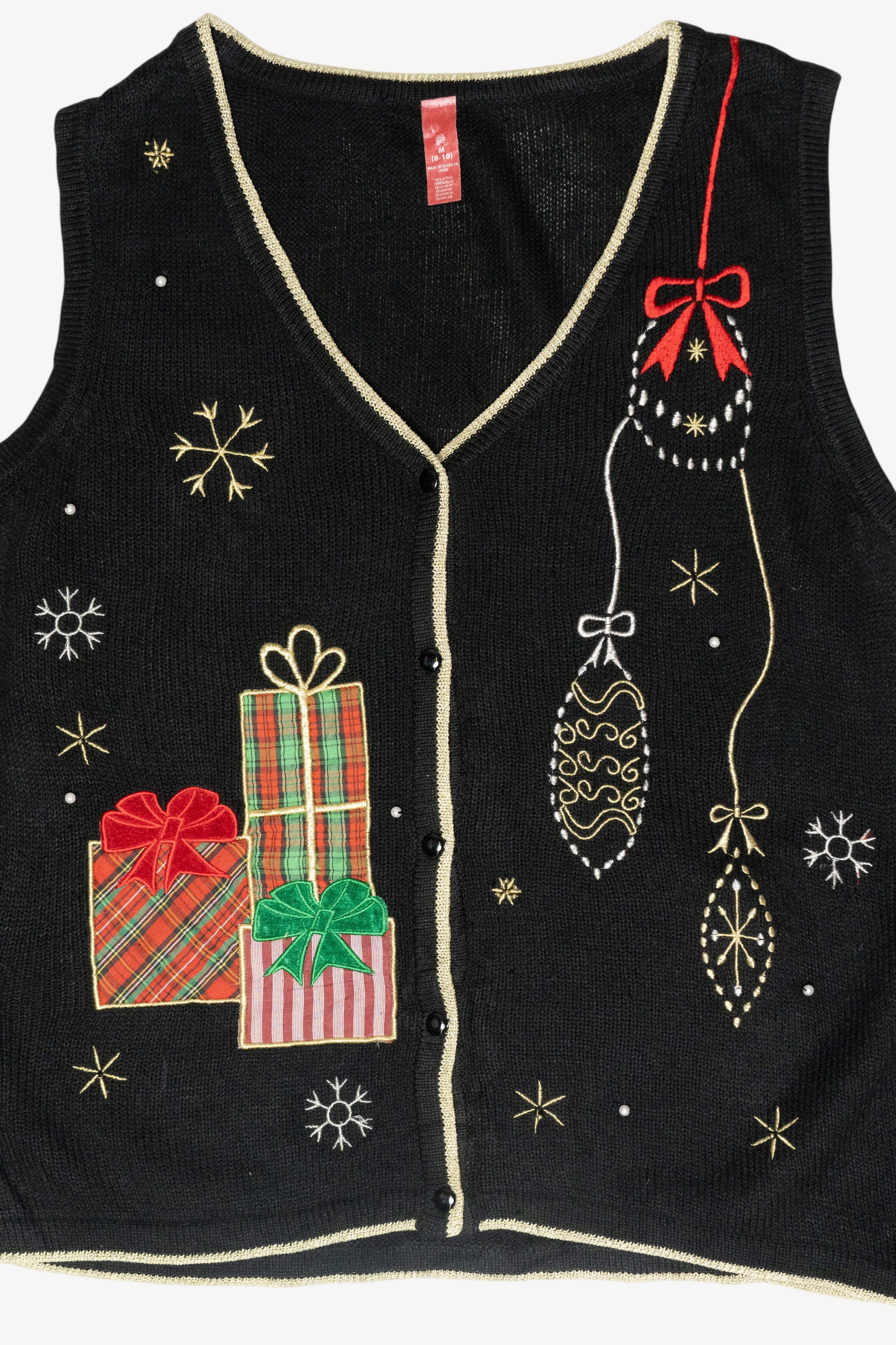 Gifts Vintage Ugly Christmas Sweater Vest (2000s)