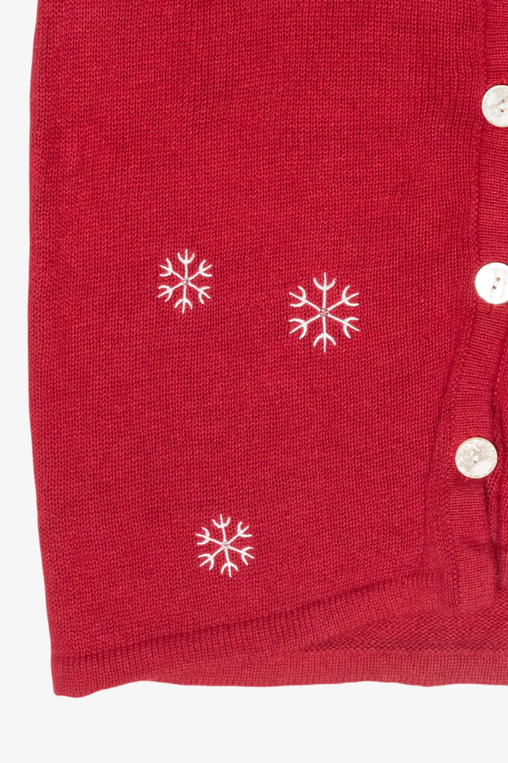 Snowman Vintage Ugly Christmas Sweater Vest (2000s)