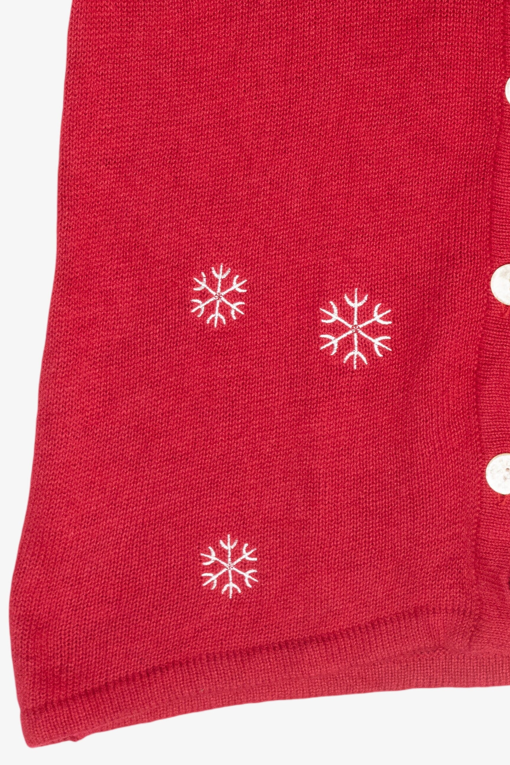 Snowmen Vintage Ugly Christmas Sweater Vest (2000s)