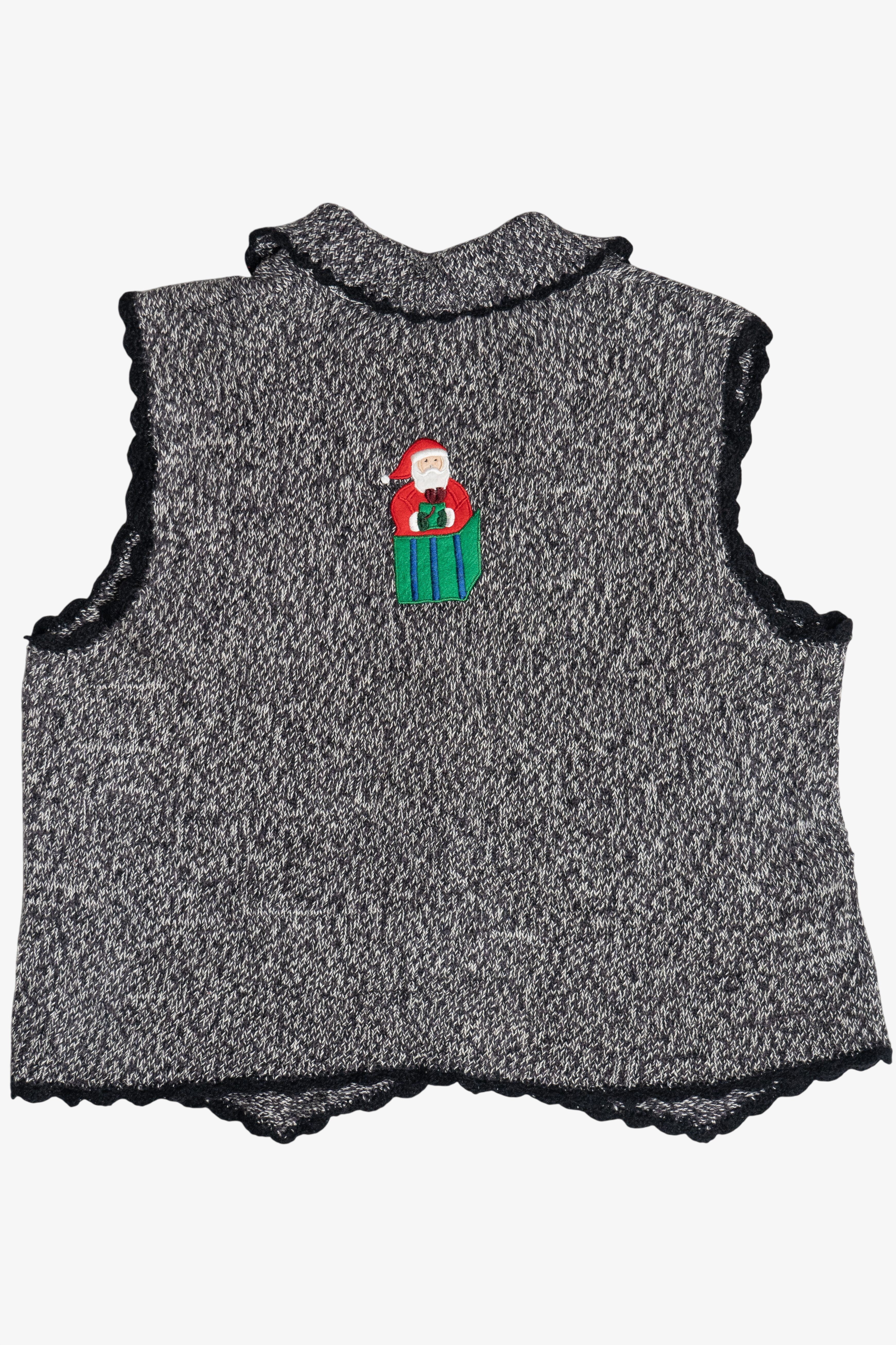 Vintage Holiday Presents Ugly Christmas Vest (1990s)