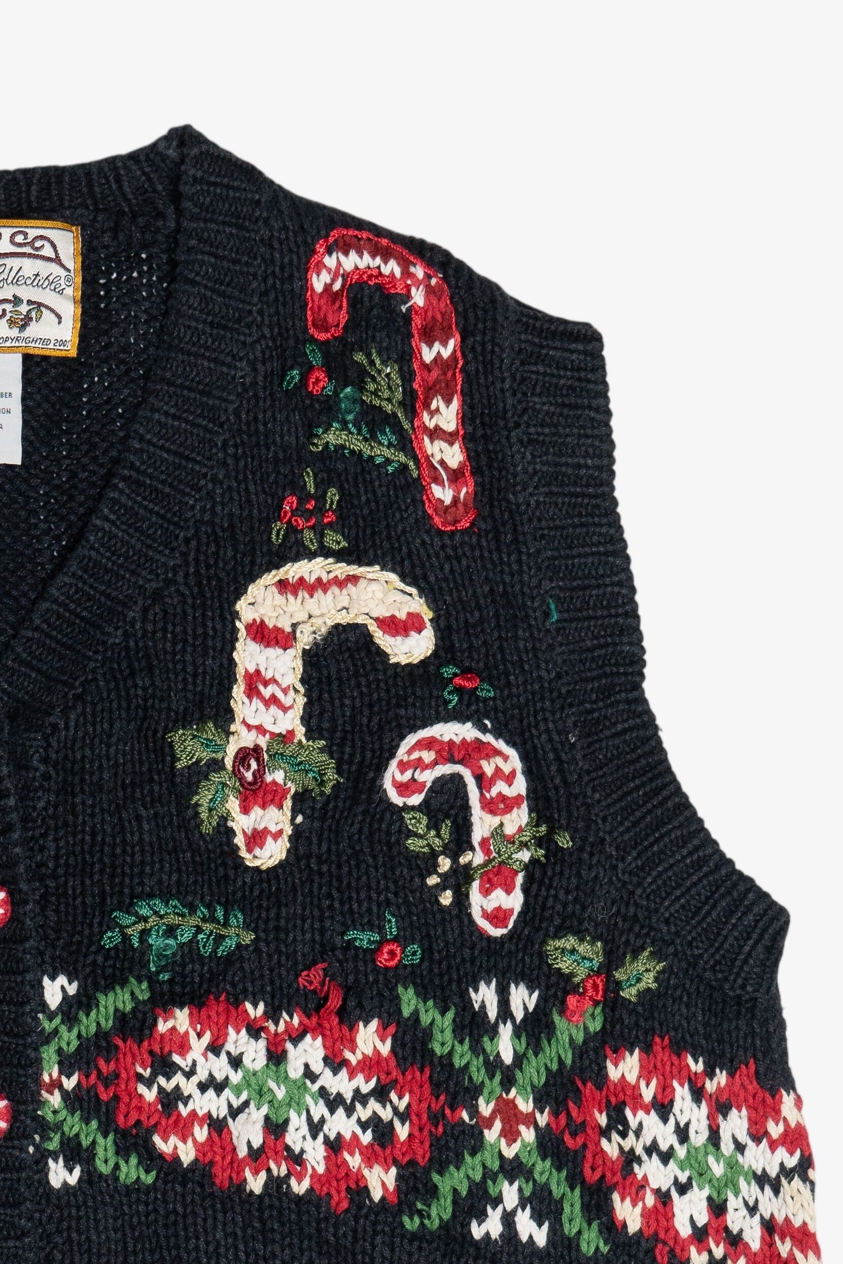 Vintage Heirloom Collectibles Snowmen Ugly Christmas Vest (1990s)